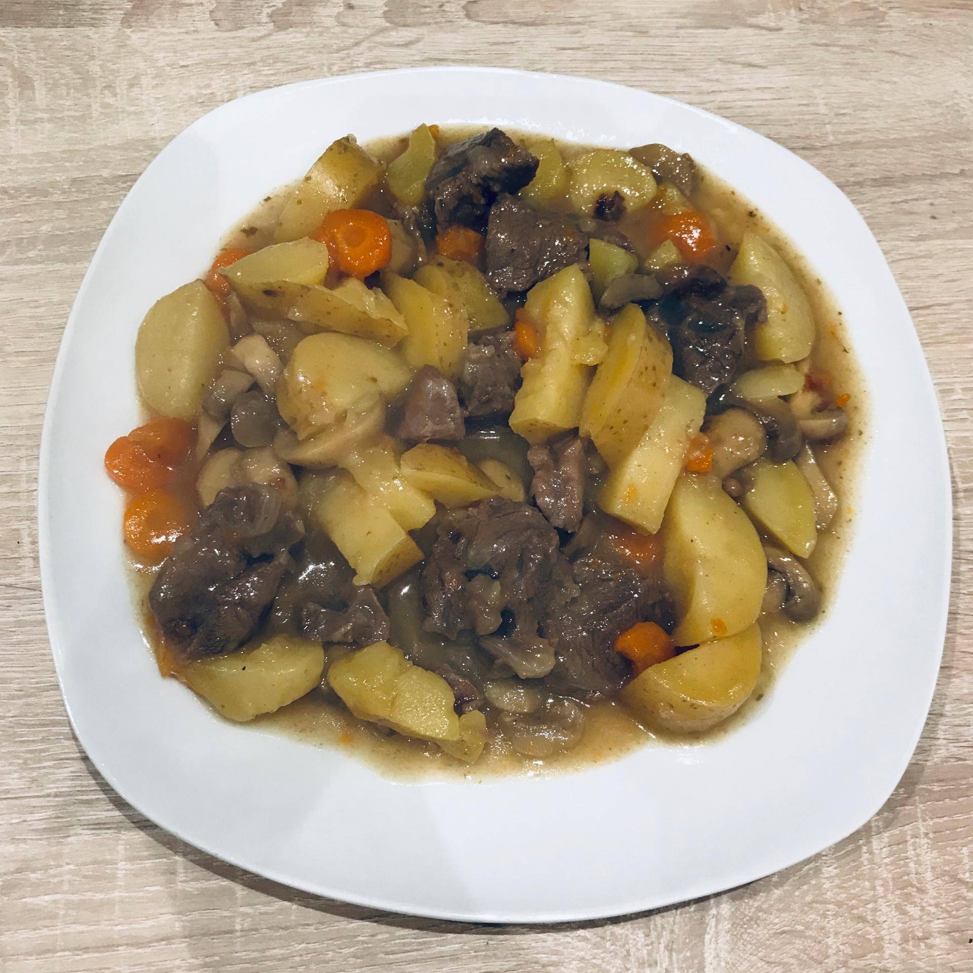 Boeuf champignons et pommes de terres - Recette Cookeo | Moulinex