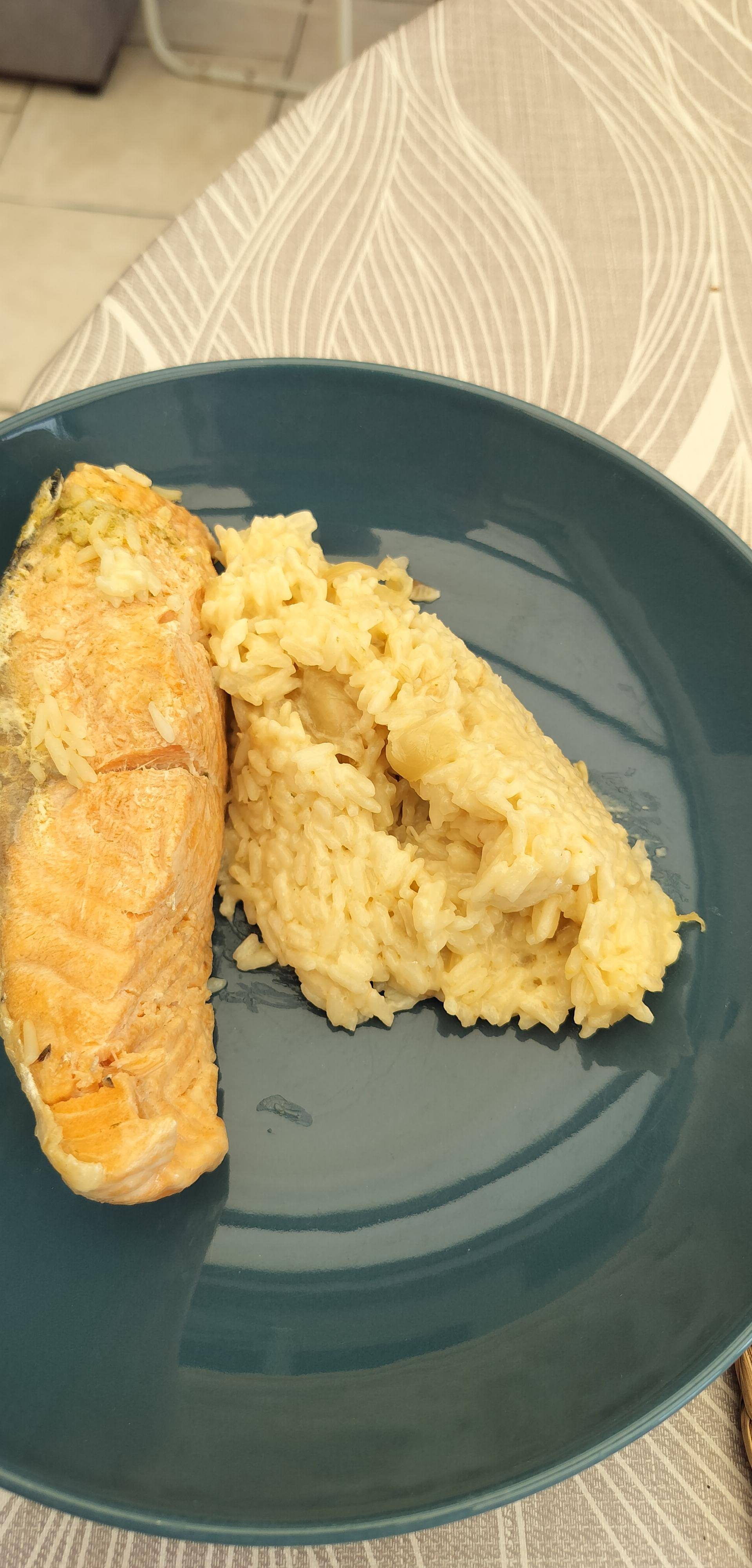 Pavé sauce citron et son riz - Recette Cookeo V3 | Moulinex