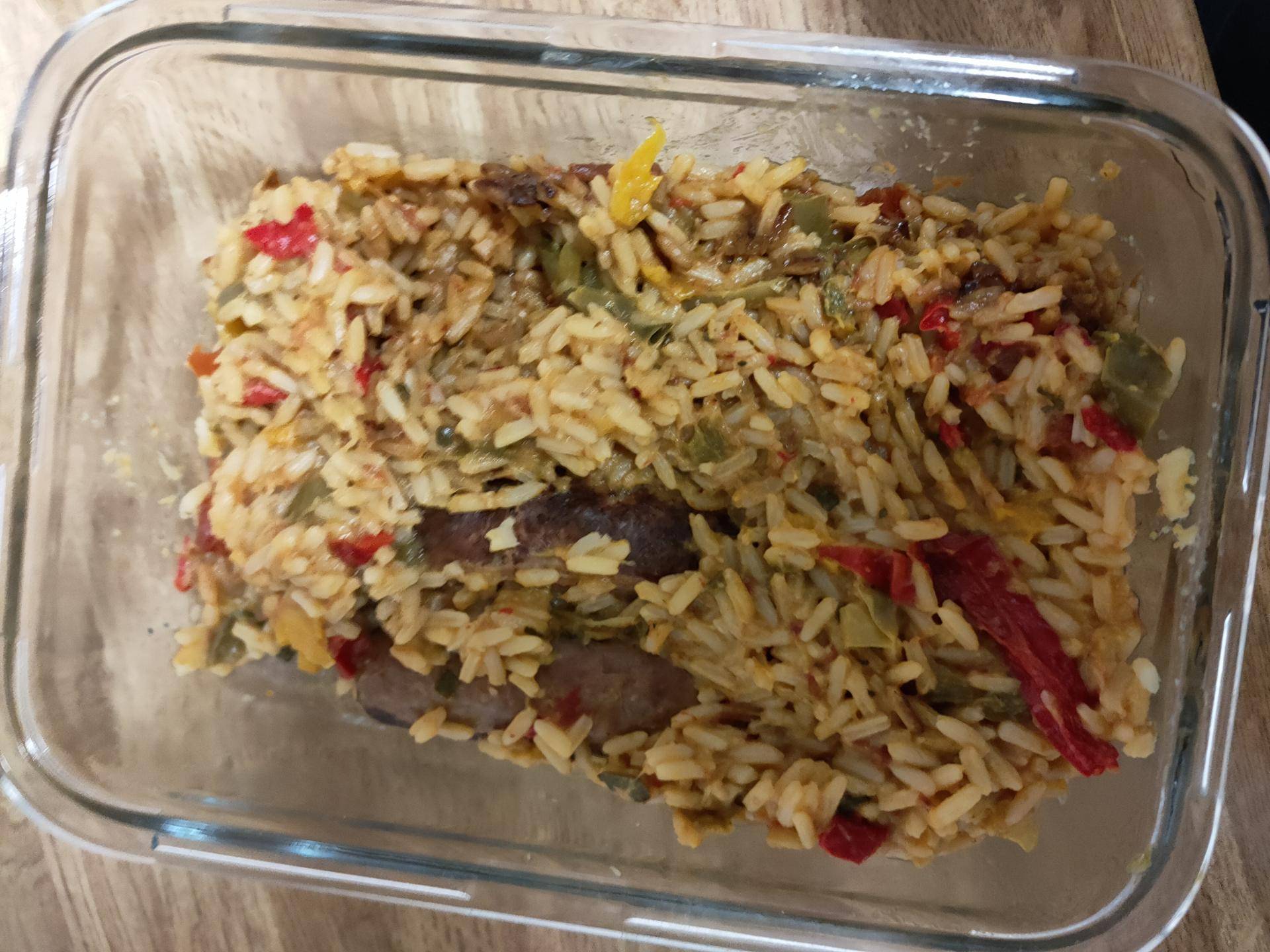 Riz Rataouille avec Saucisse de toulouse - Recette Cookeo | Moulinex