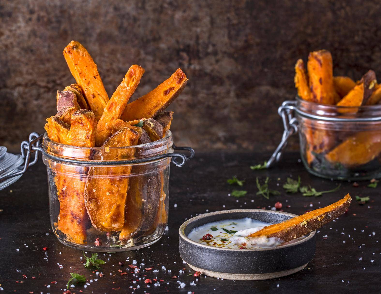 Frites de patates douces - Recette EASY FRY & GRILL 2 in 1 DIGITAL | Moulinex