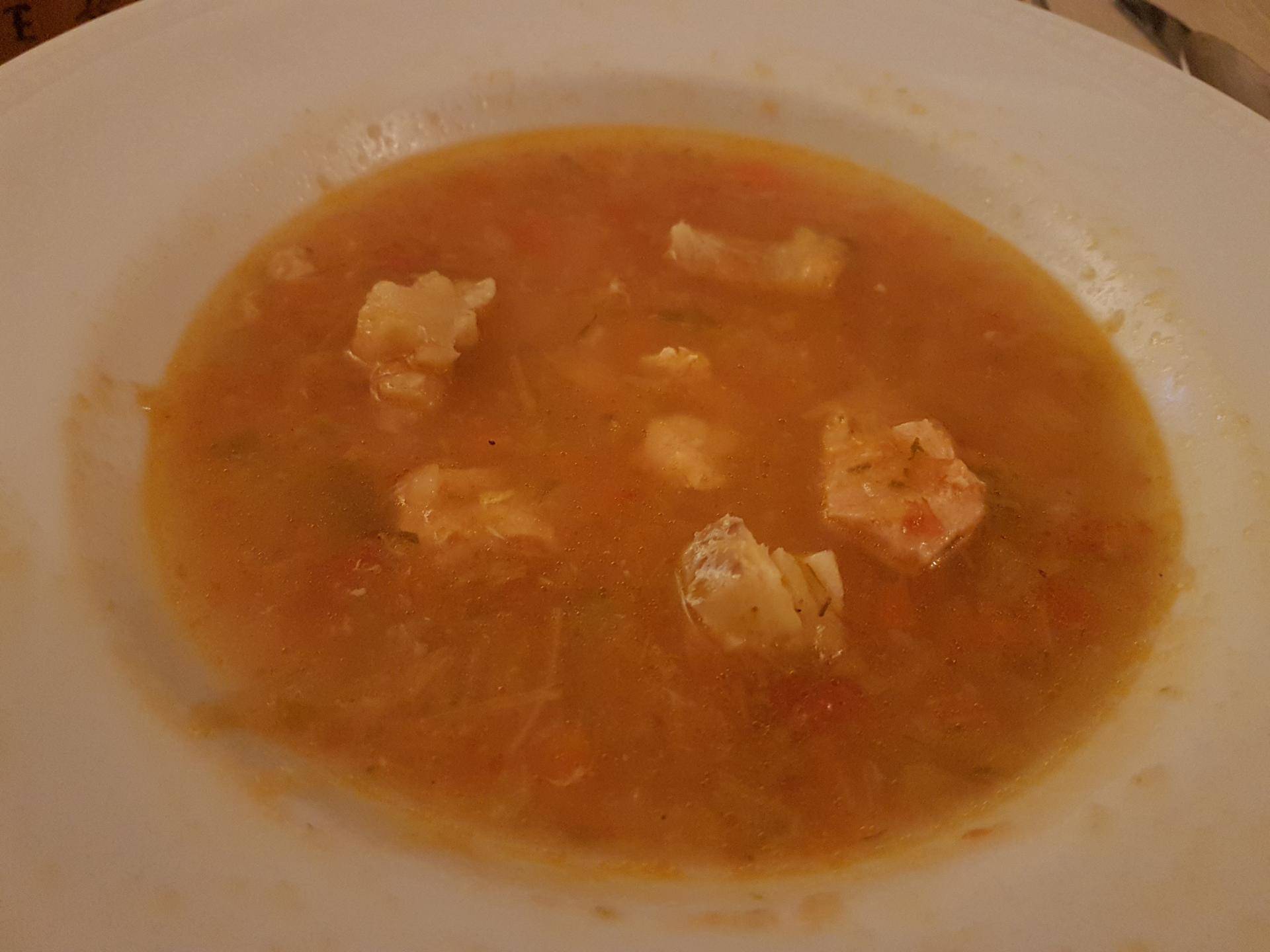 Soupe de légumes et poissons - Recette Companion Connect XL | Moulinex