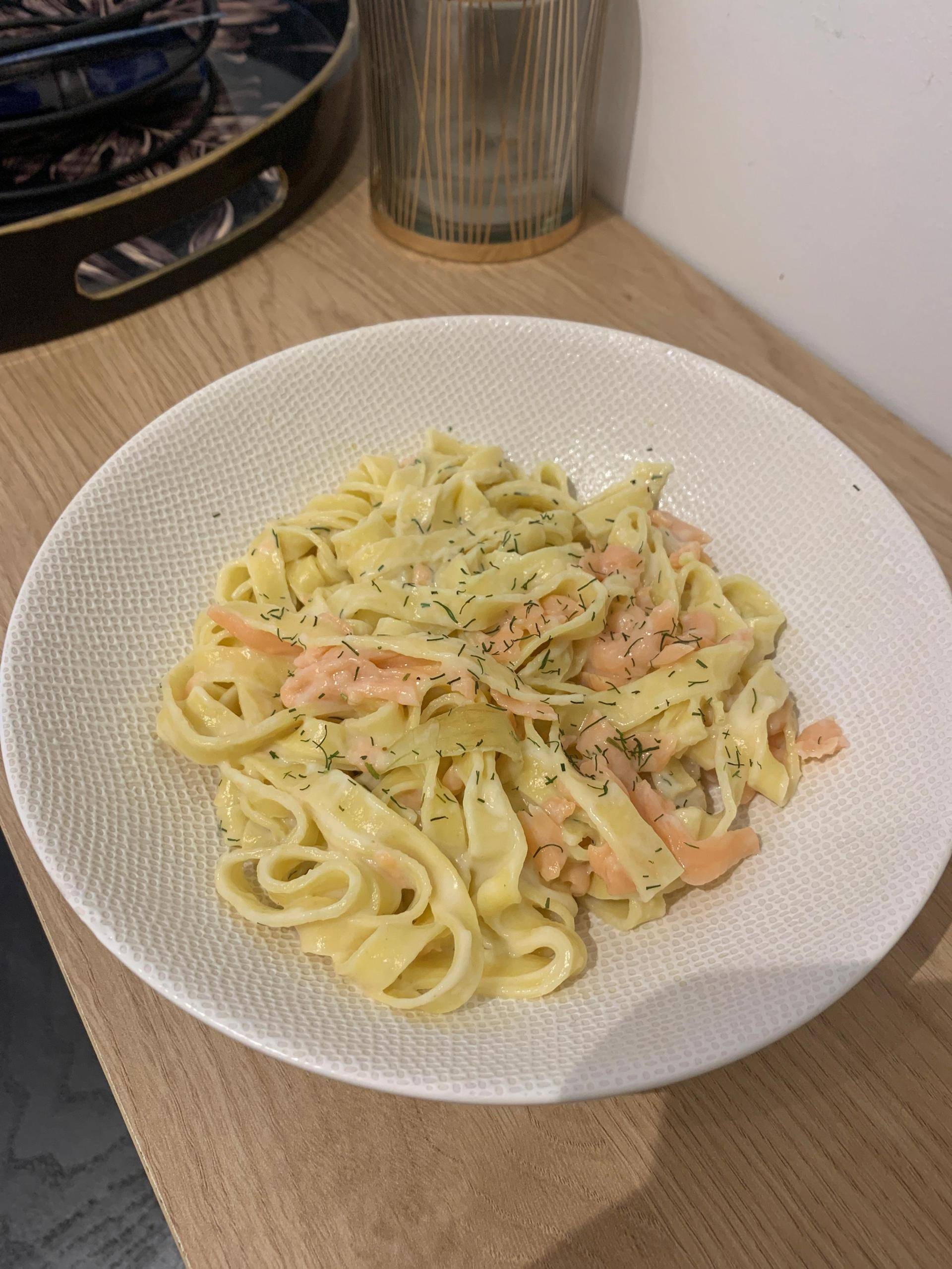Pâte au saumon - Recette Cookeo | Moulinex