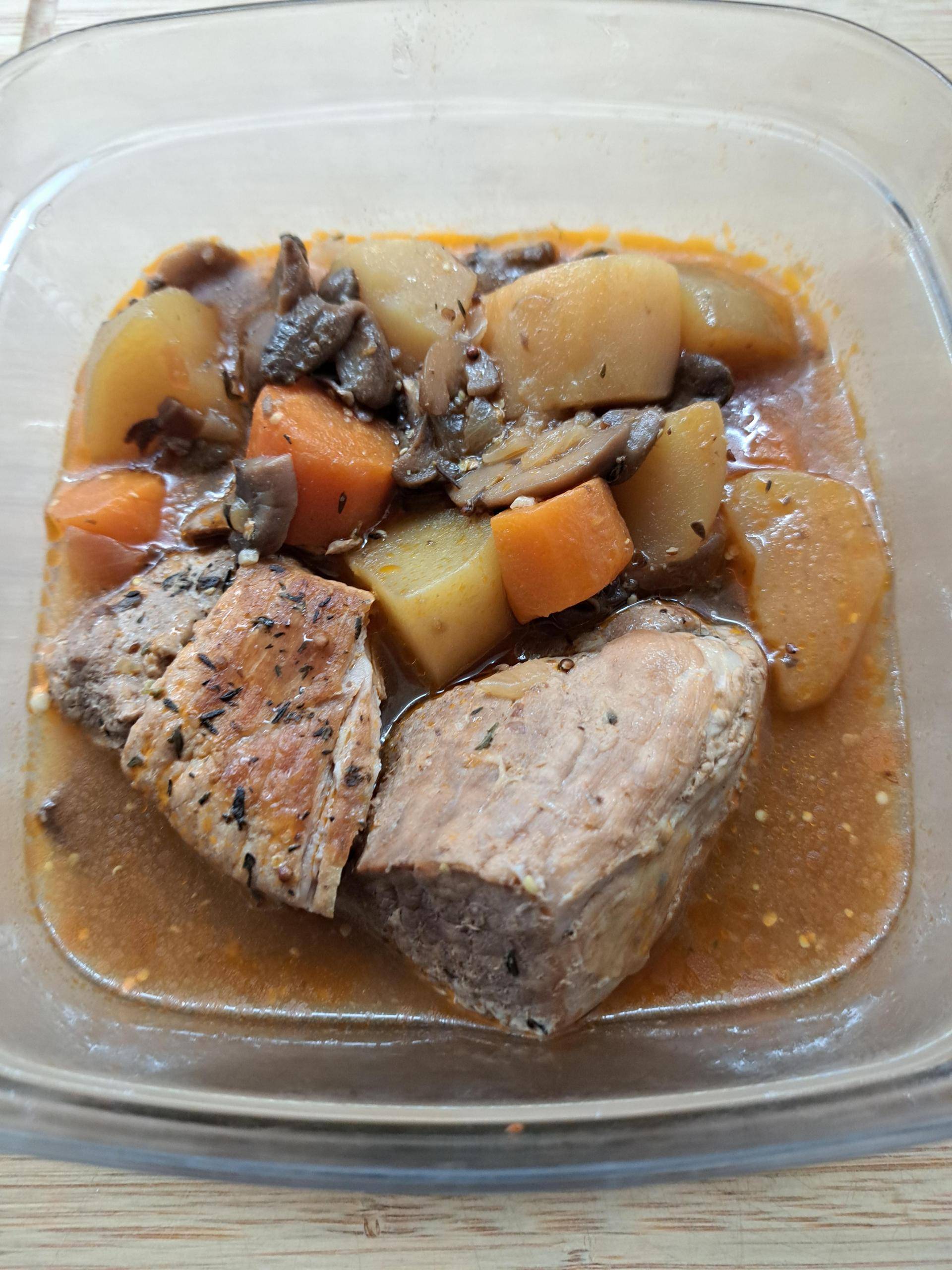 Rouelle de porc et ses légumes - Recette Cookeo | Moulinex