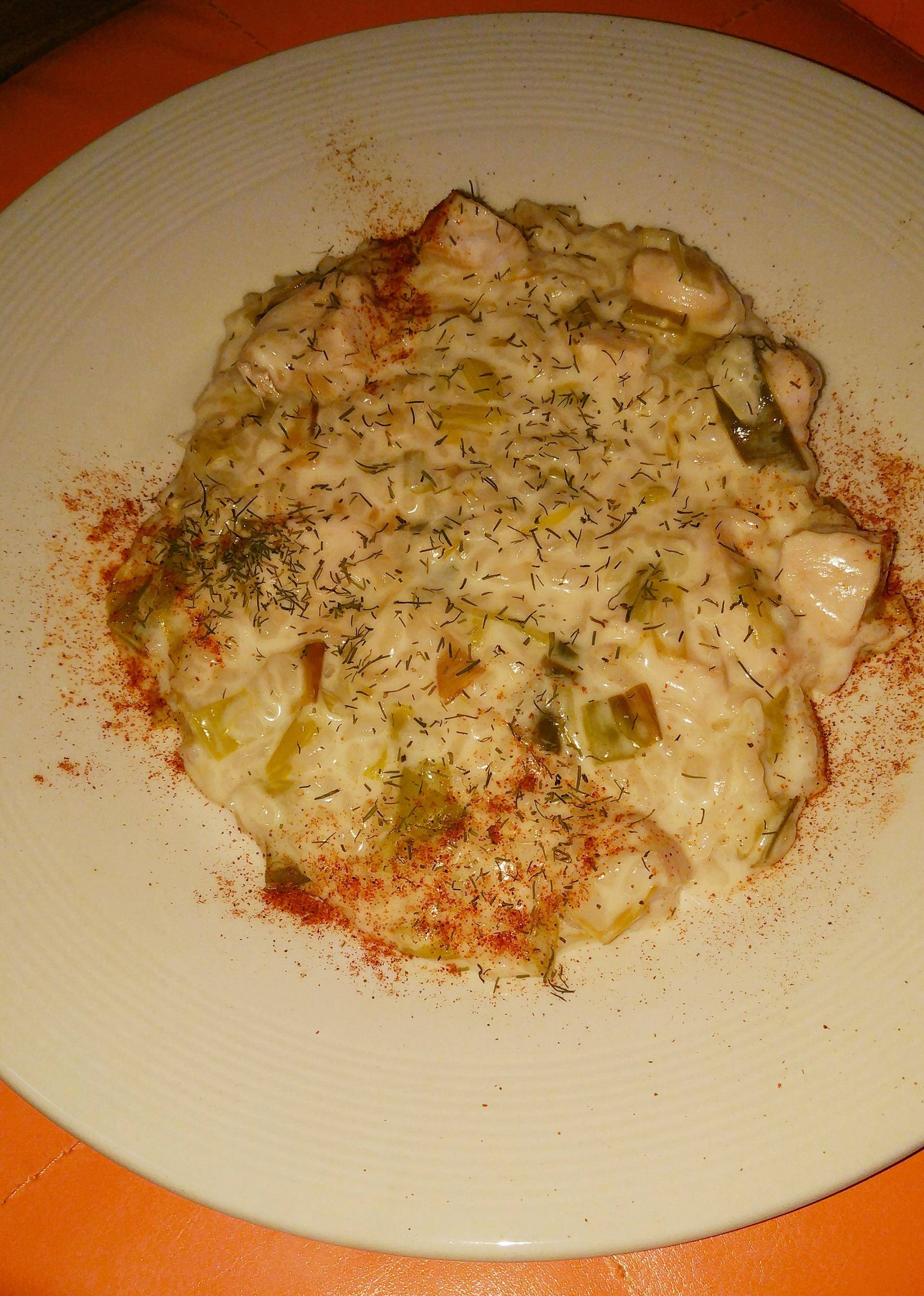 Risotto poulet poireau - Recette Cookeo | Moulinex