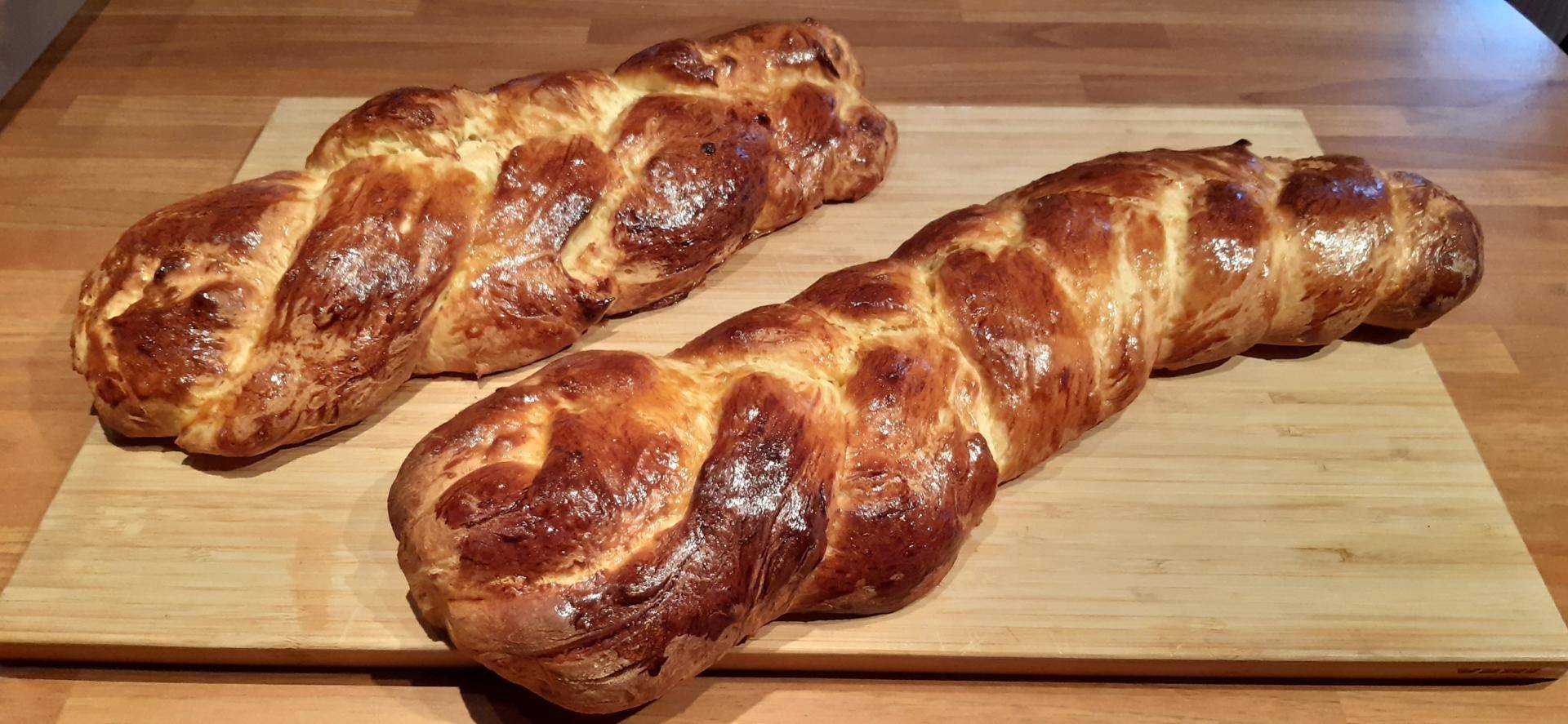 Brioches tressées moelleuses - Recette Companion Connect XL | Moulinex