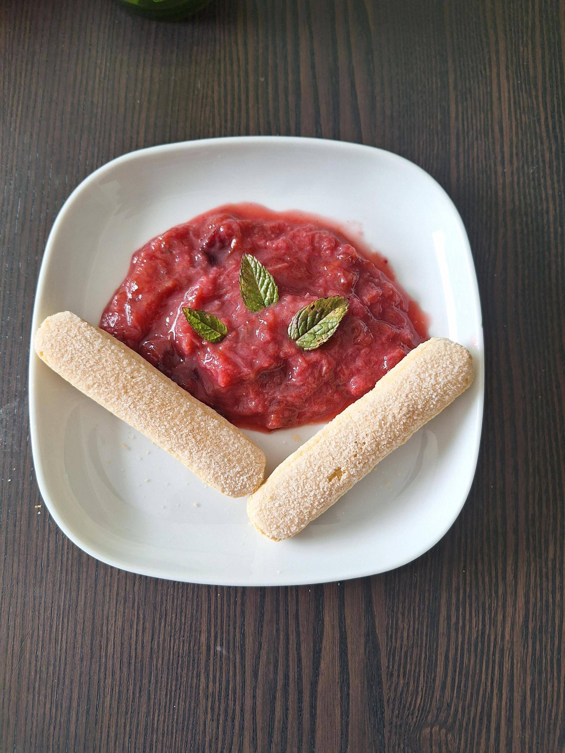 Compoté Rhubarbe, Pommes, Prunes - Recette Cookeo | Moulinex