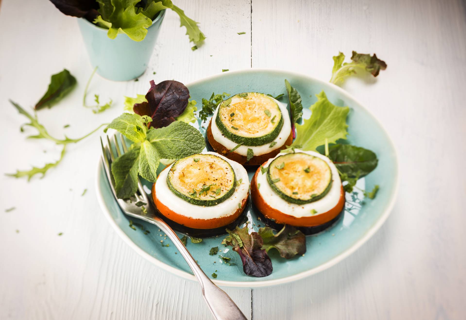 Tian de légumes mozzarelle WW - Recette Cookeo | Moulinex