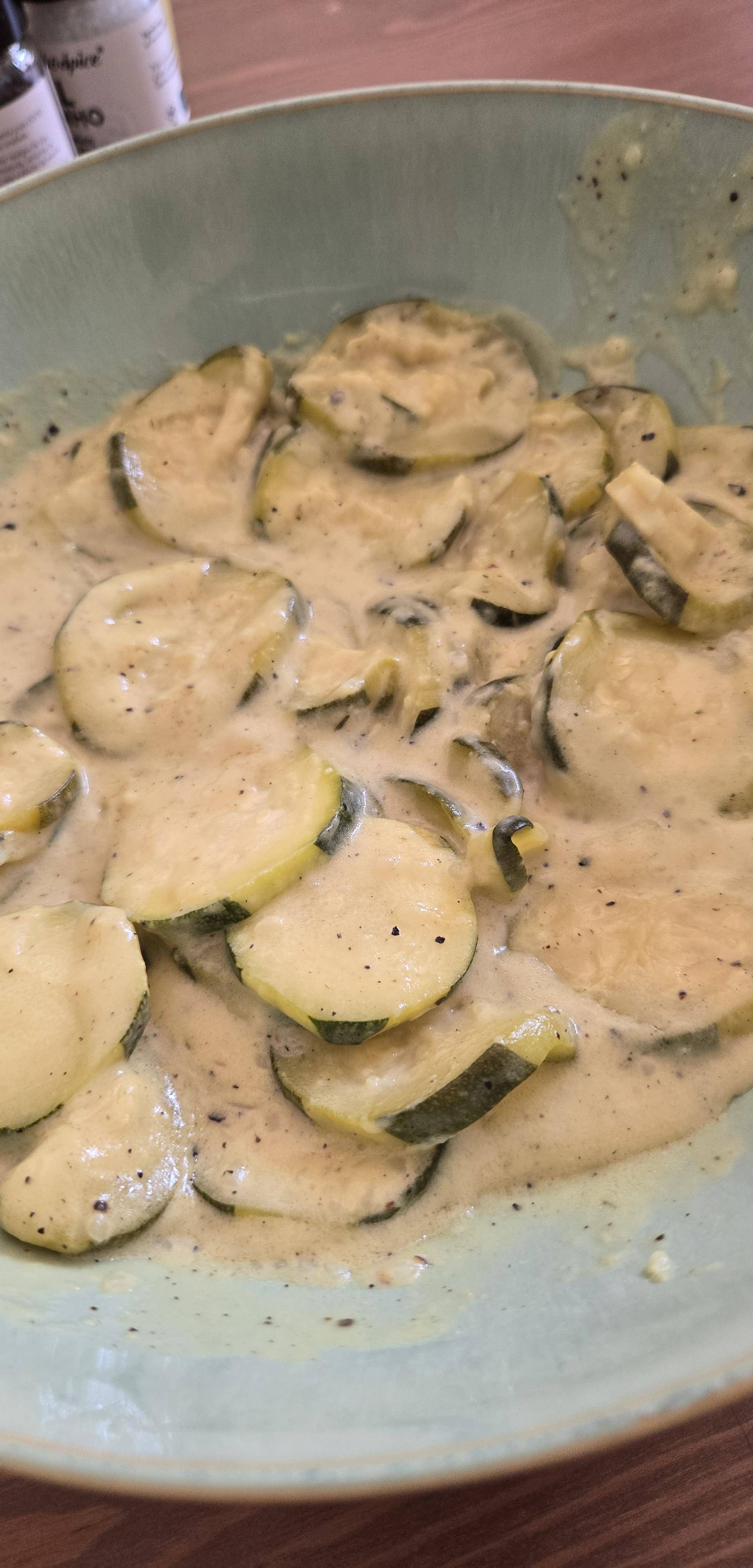 Courgettes crème curry - Recette Companion Connect XL | Moulinex