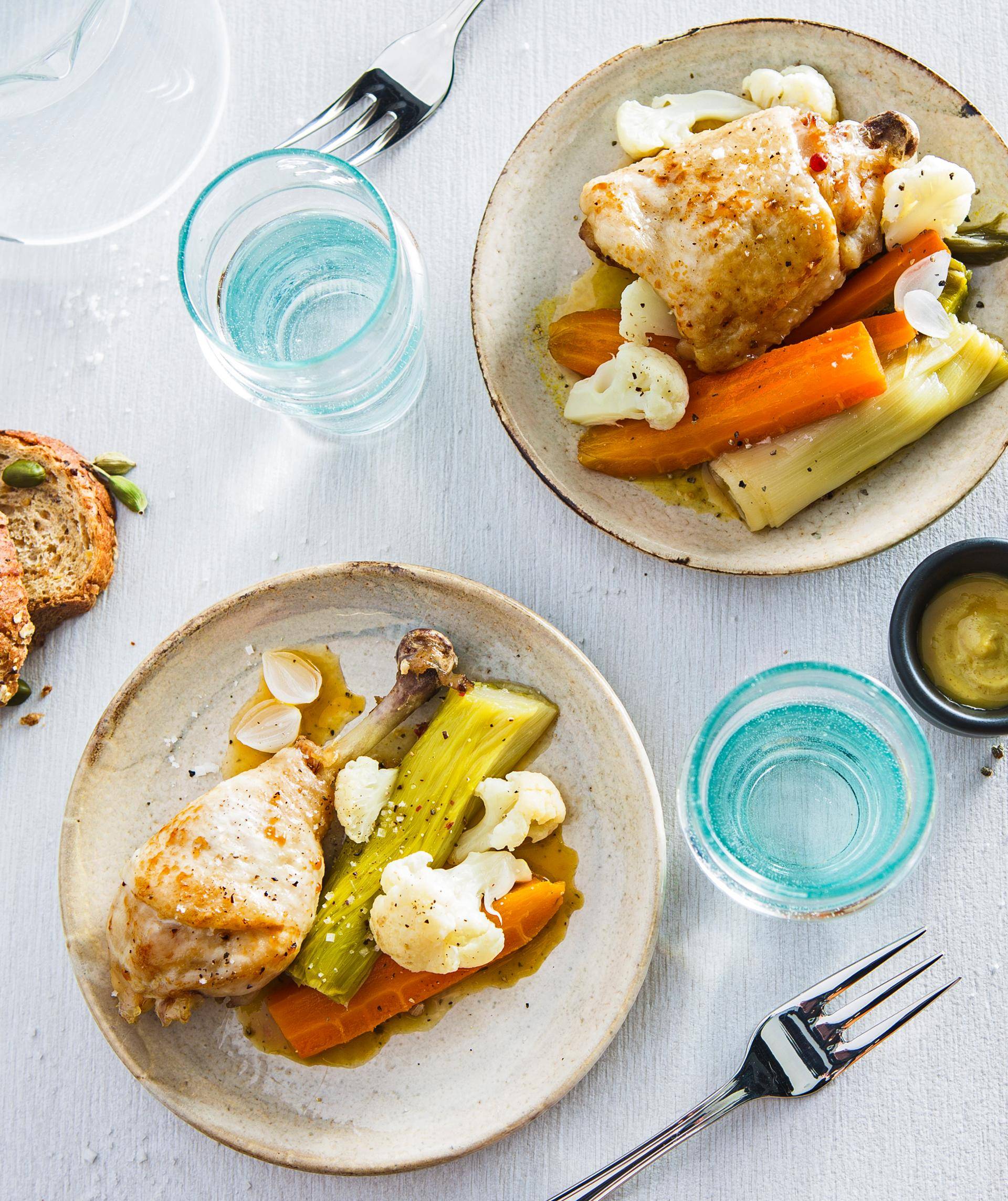 Pot-au-feu poulet & chou-fleur - Recette Cookeo | Moulinex