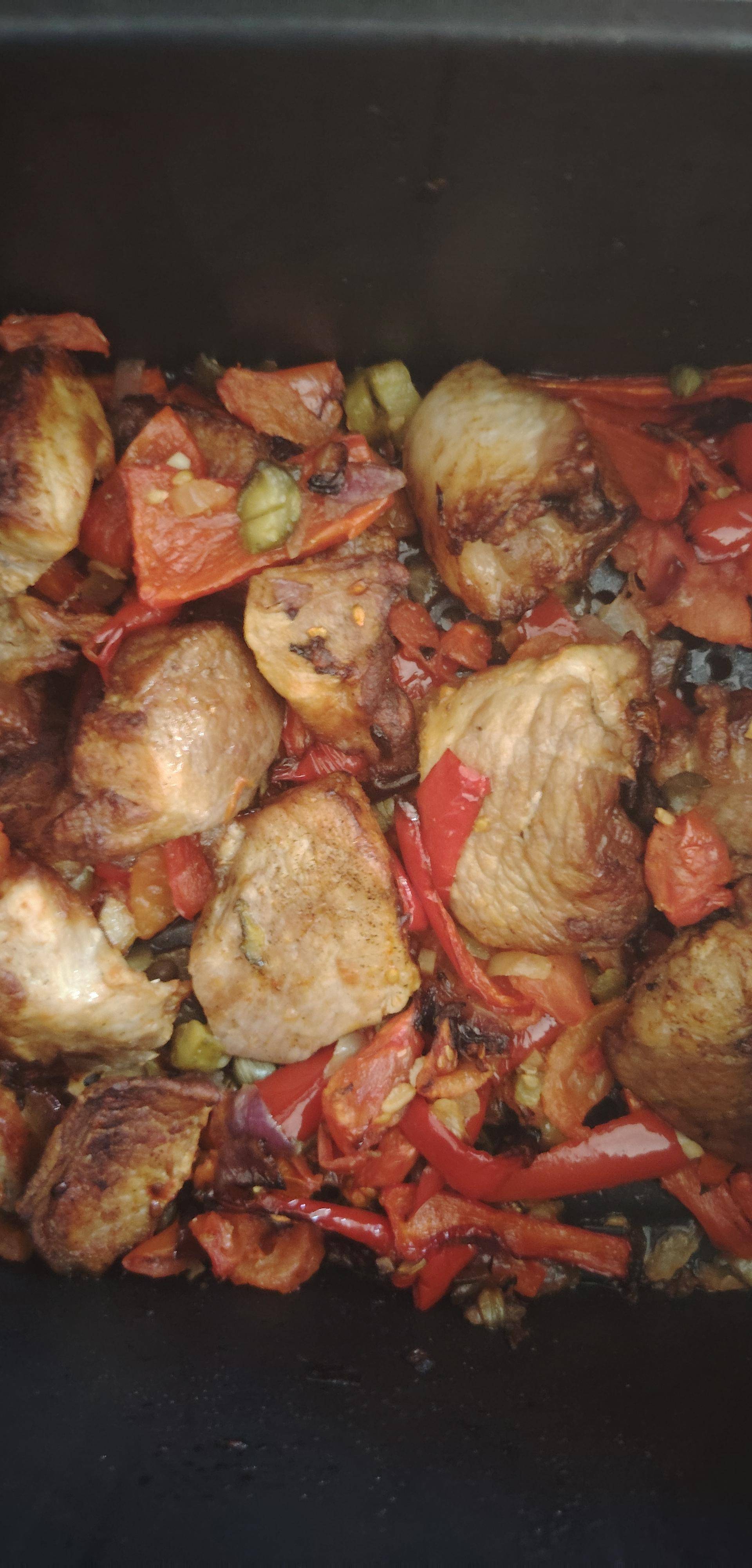 Sauté de porc en morceaux - Recette DUAL EASY FRY XXL | Moulinex