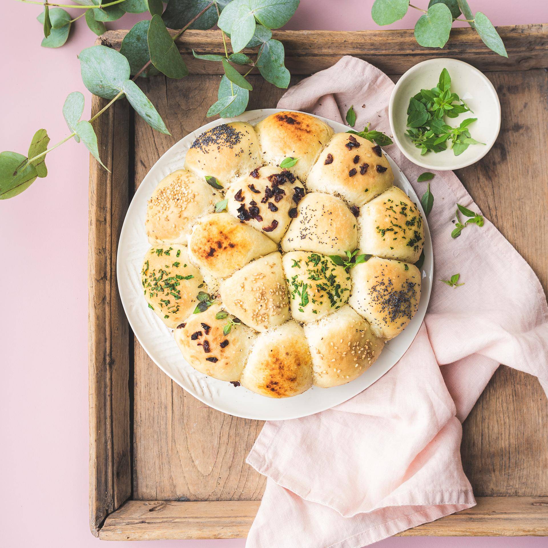 Pain à partager ail et fromage - Recette Companion | Moulinex