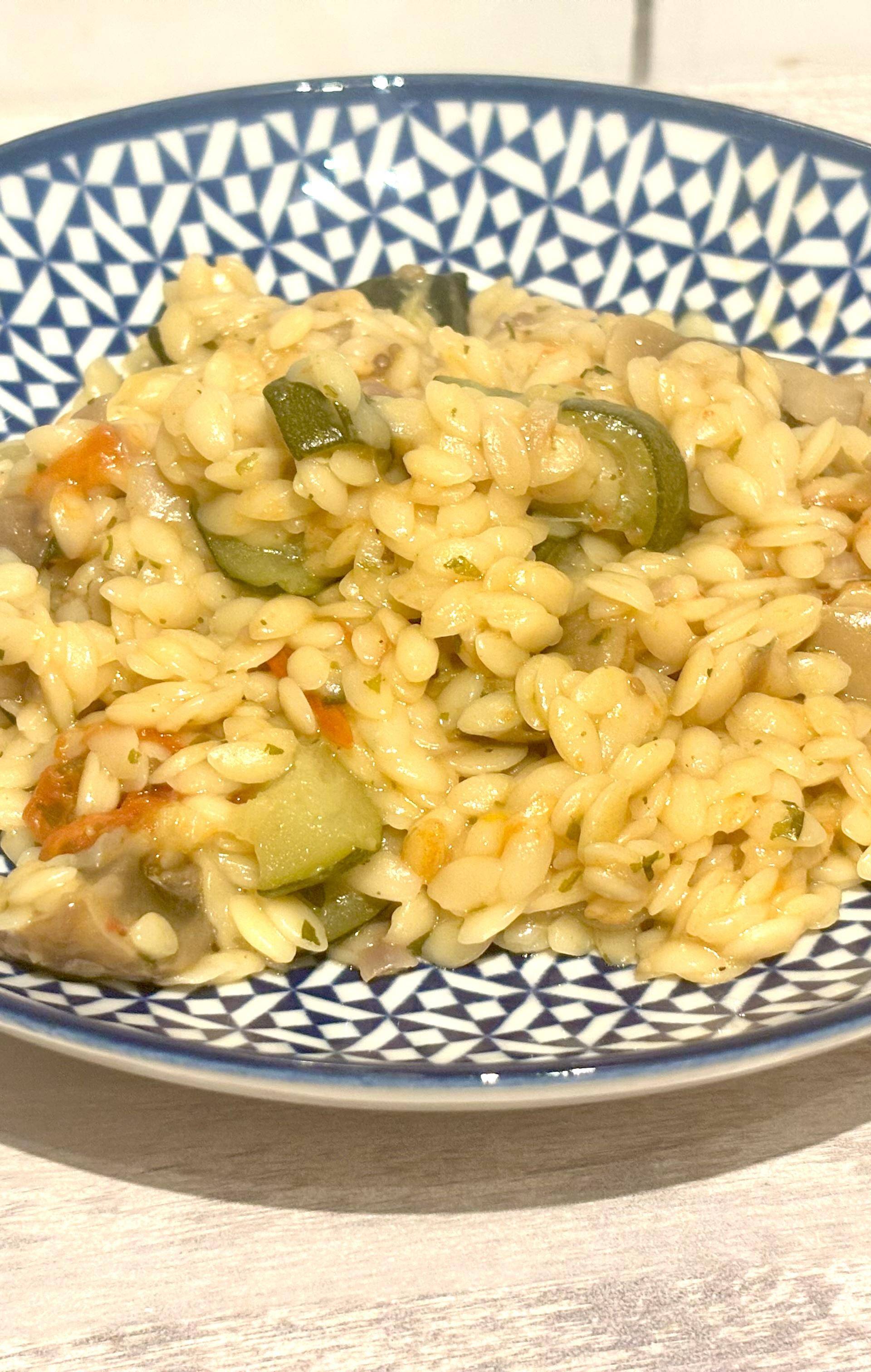 Orzo aux légumes - Recette Cookeo 10in1 | Moulinex