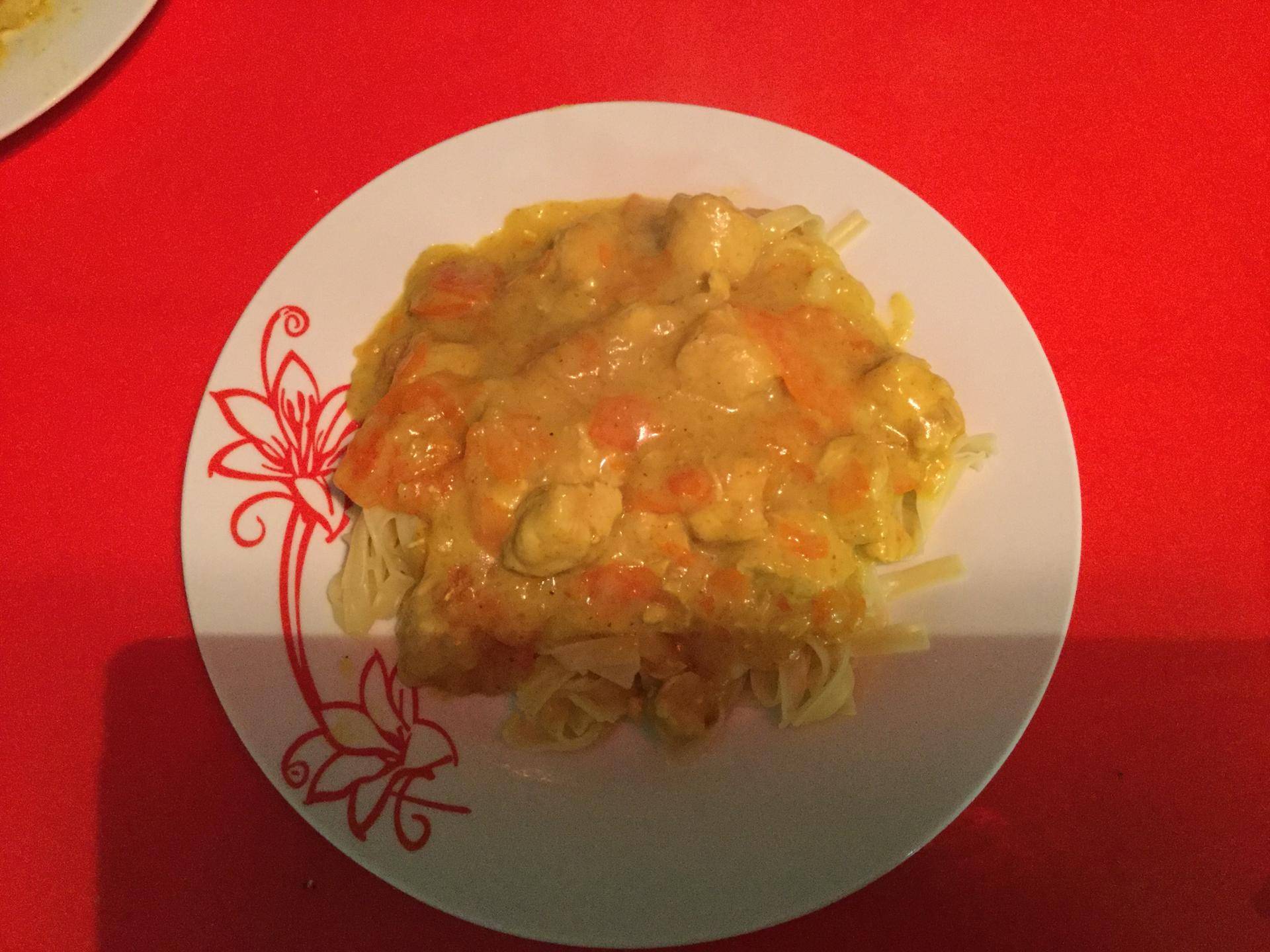 Poulet carottes sauce curry - Recette Cookeo | Moulinex