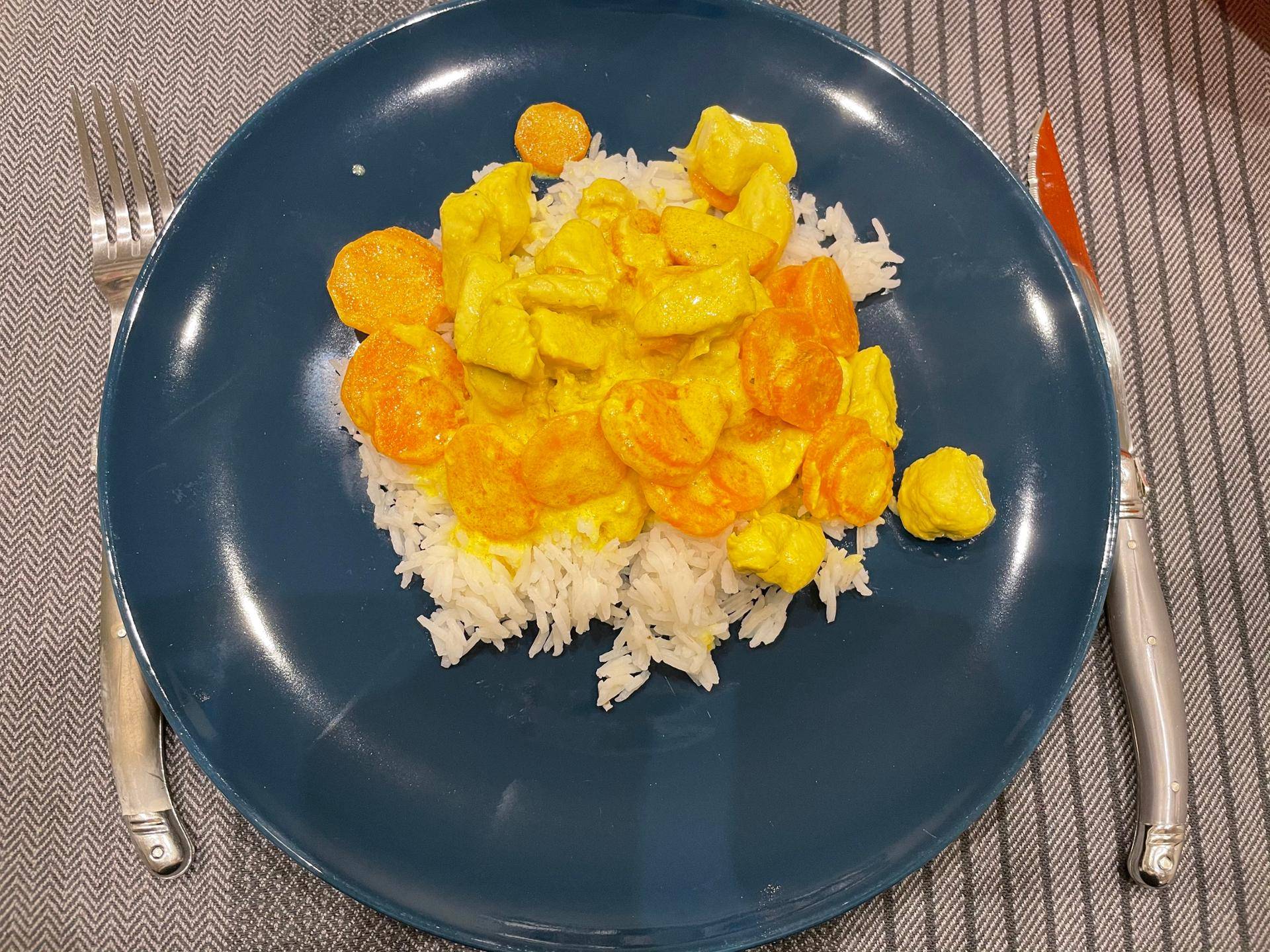 Poulet au curcuma - Recette Companion Connect XL | Moulinex