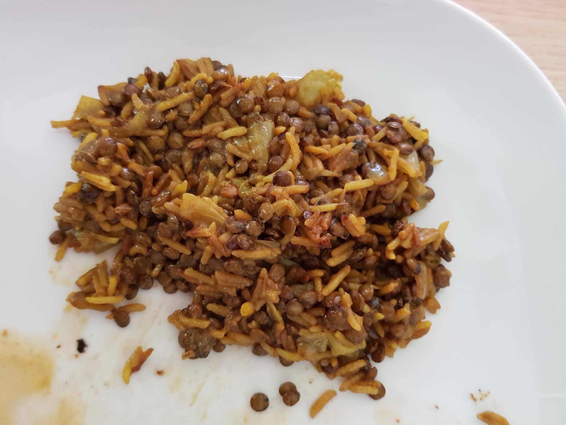 Riz aux lentilles à la Libanaise - Recette Cookeo V3 | Moulinex