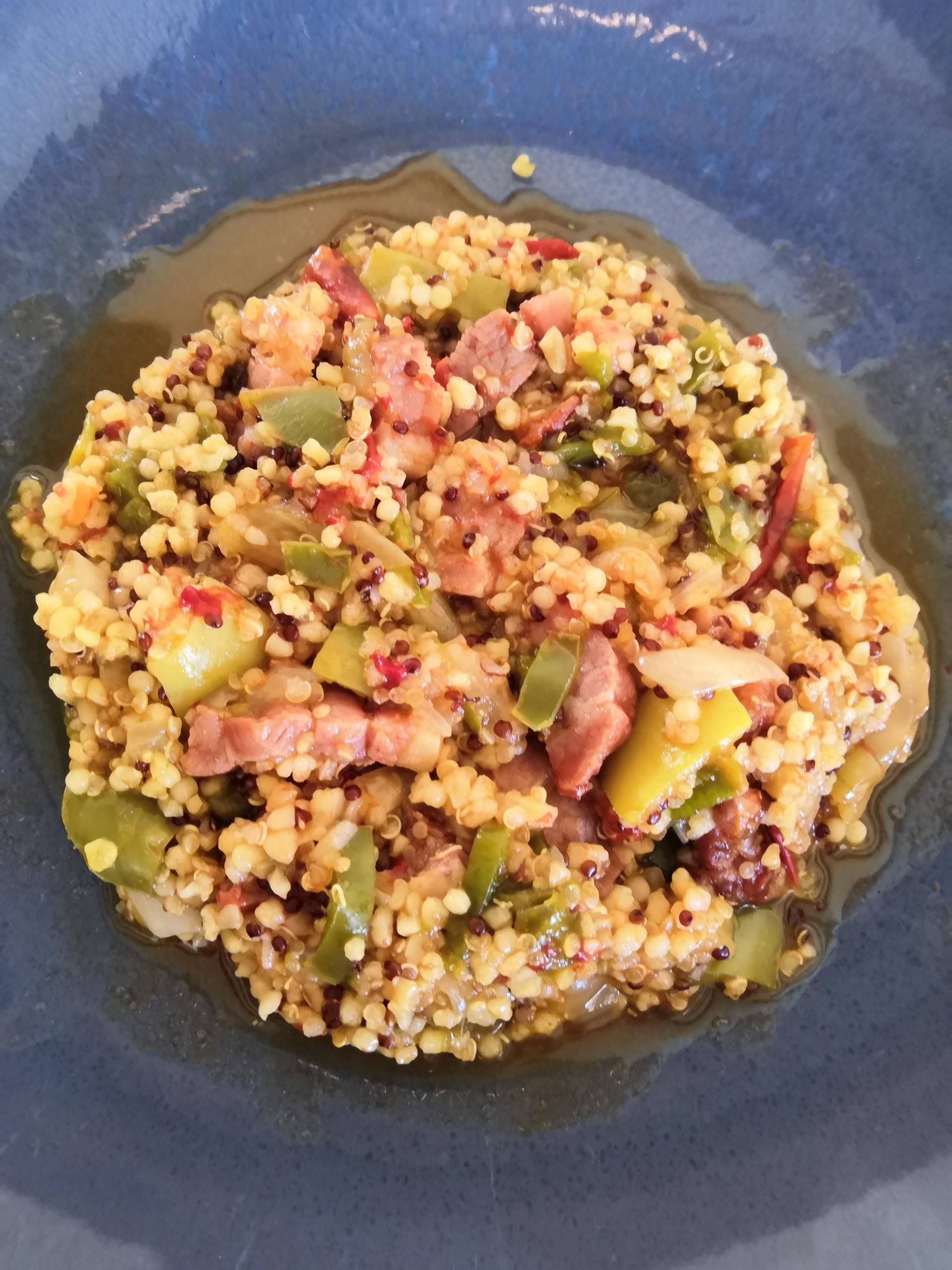 Poivrons-boulgour - Recette Cookeo | Moulinex