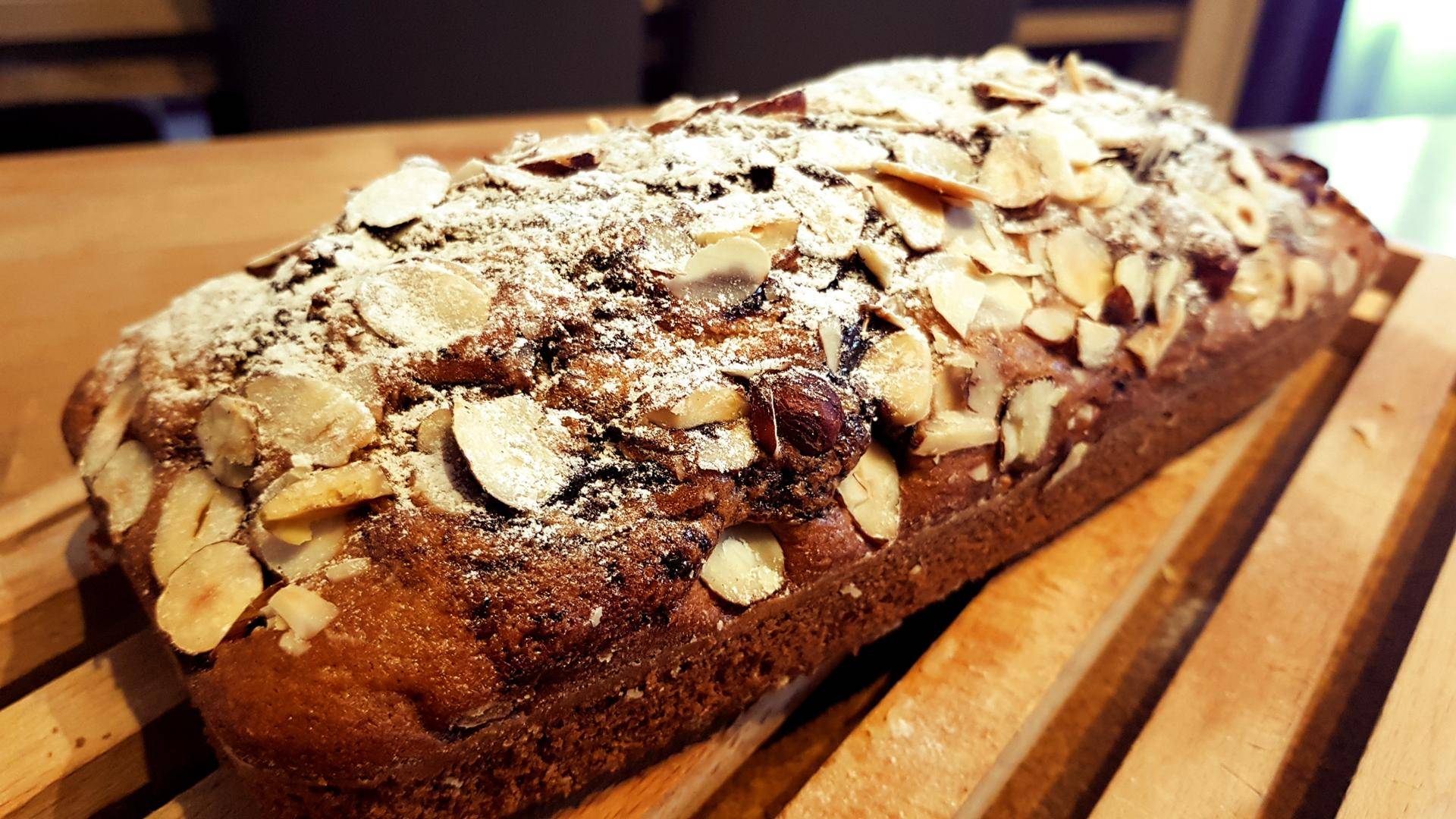 Gâteau amande et confiture myrtille - Recette Companion XL | Moulinex
