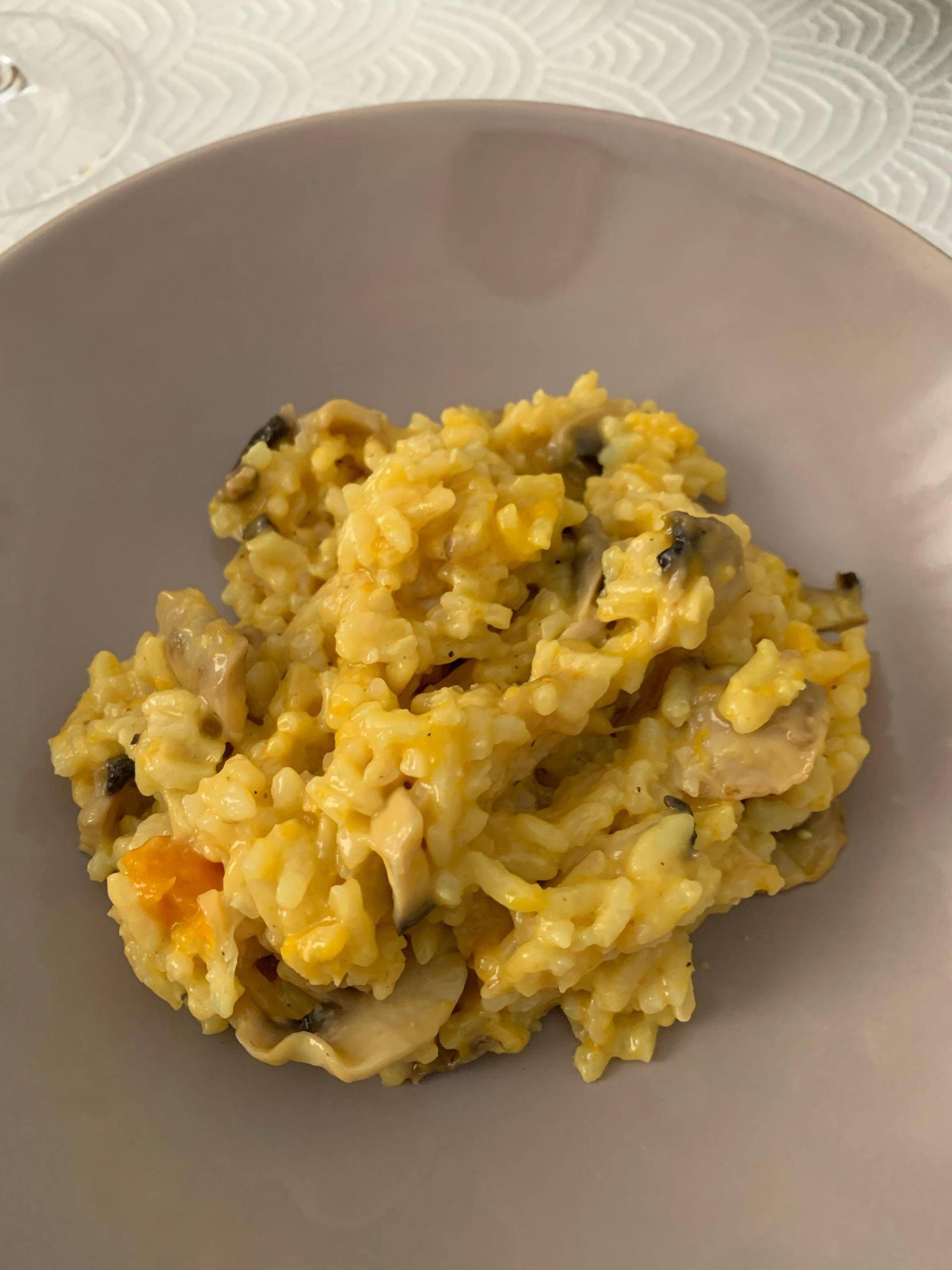 Risotto champignons et potiron - Recette Cookeo | Moulinex