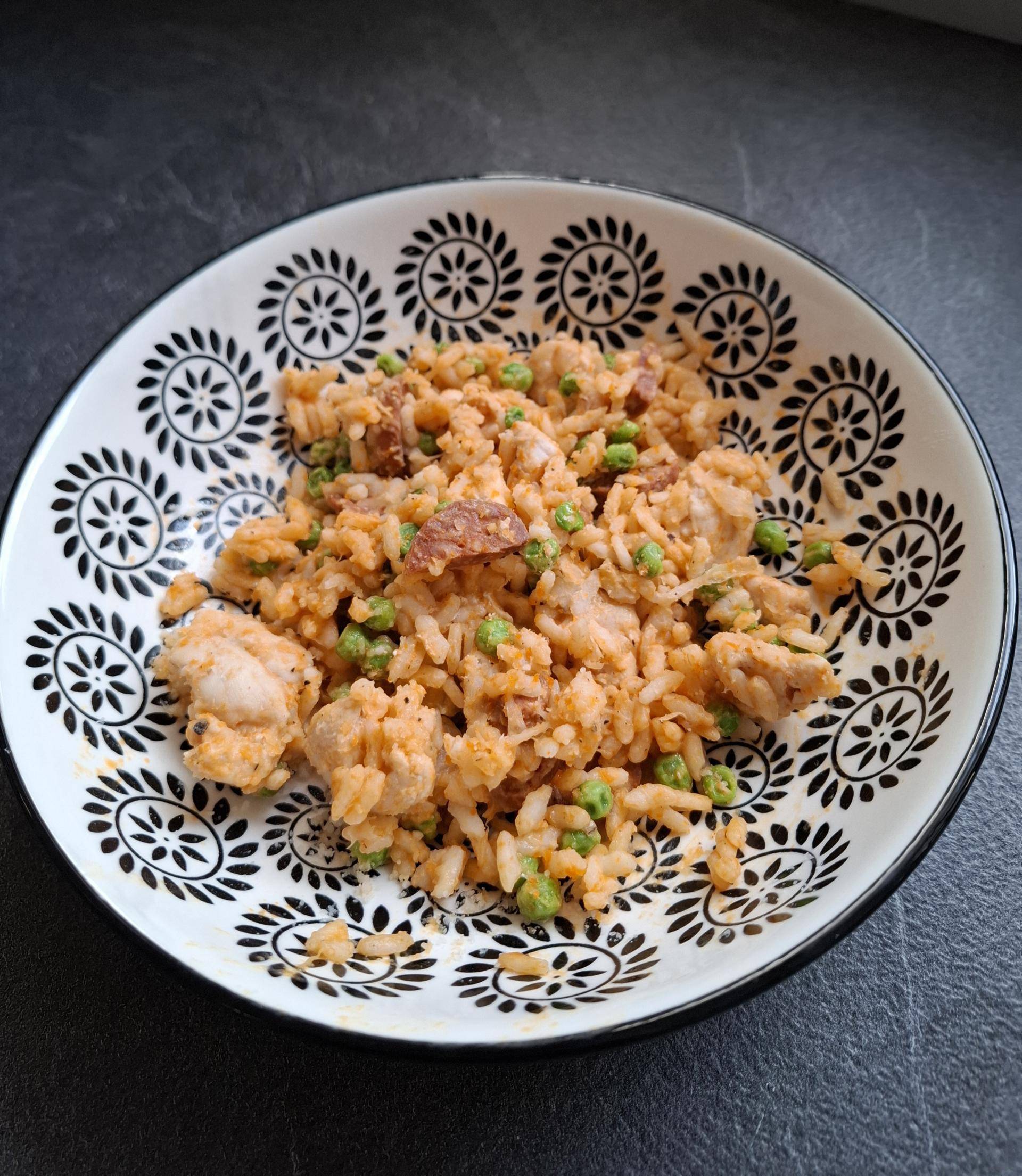 Risotto Poulet & Chorizo de natalie - Recette Cookeo Infinity Autostir | Moulinex