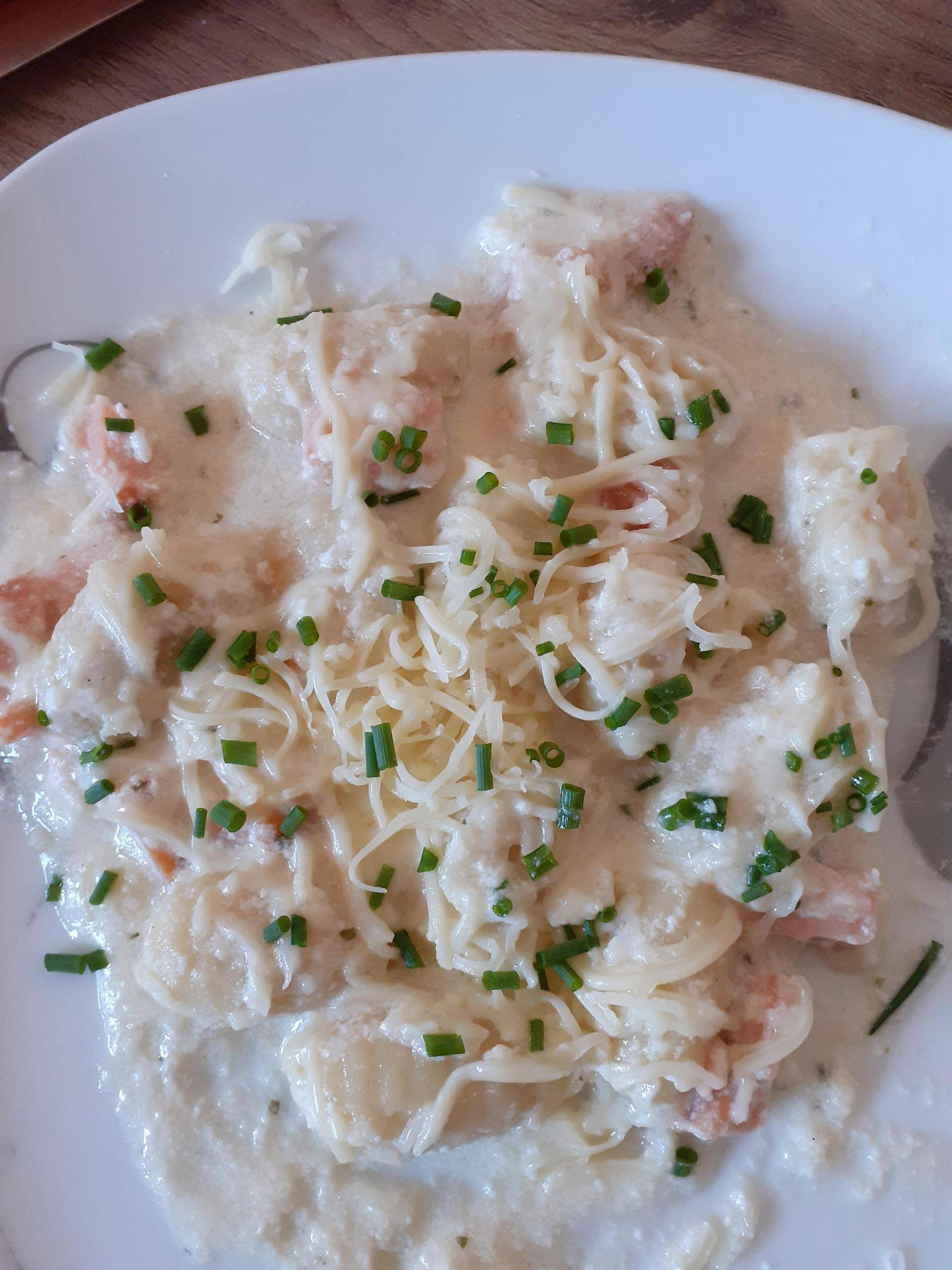 Gnocchis saumon et boursin - Recette Cookeo | Moulinex