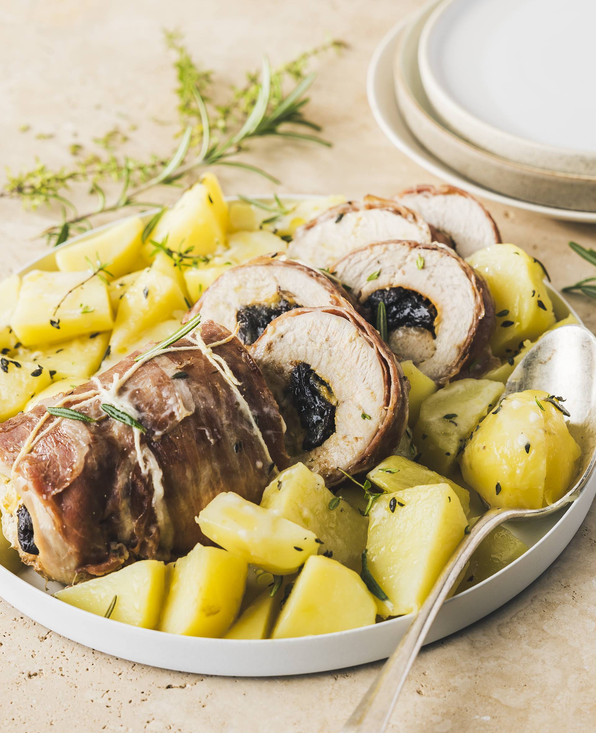 Gebraden kalkoen met pruimen en appels - Recette Cookeo 9in1 | Moulinex