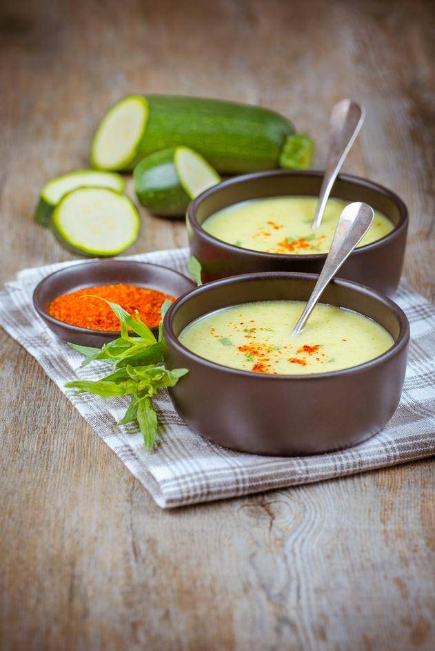 Soupe de courgettes au fromage frais - Recette Blend up | Moulinex