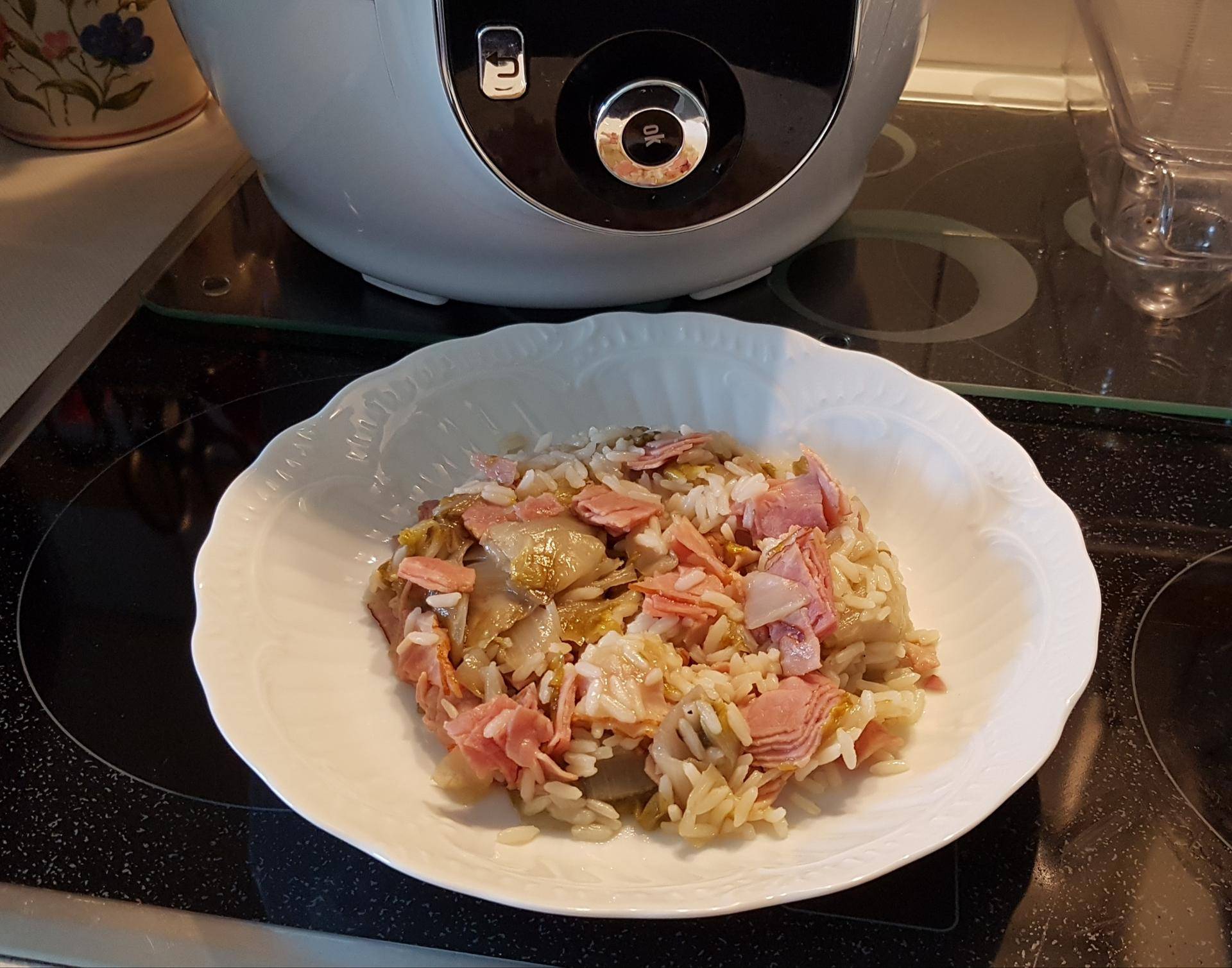 Riz aux endives et jambon - Recette Cookeo | Moulinex