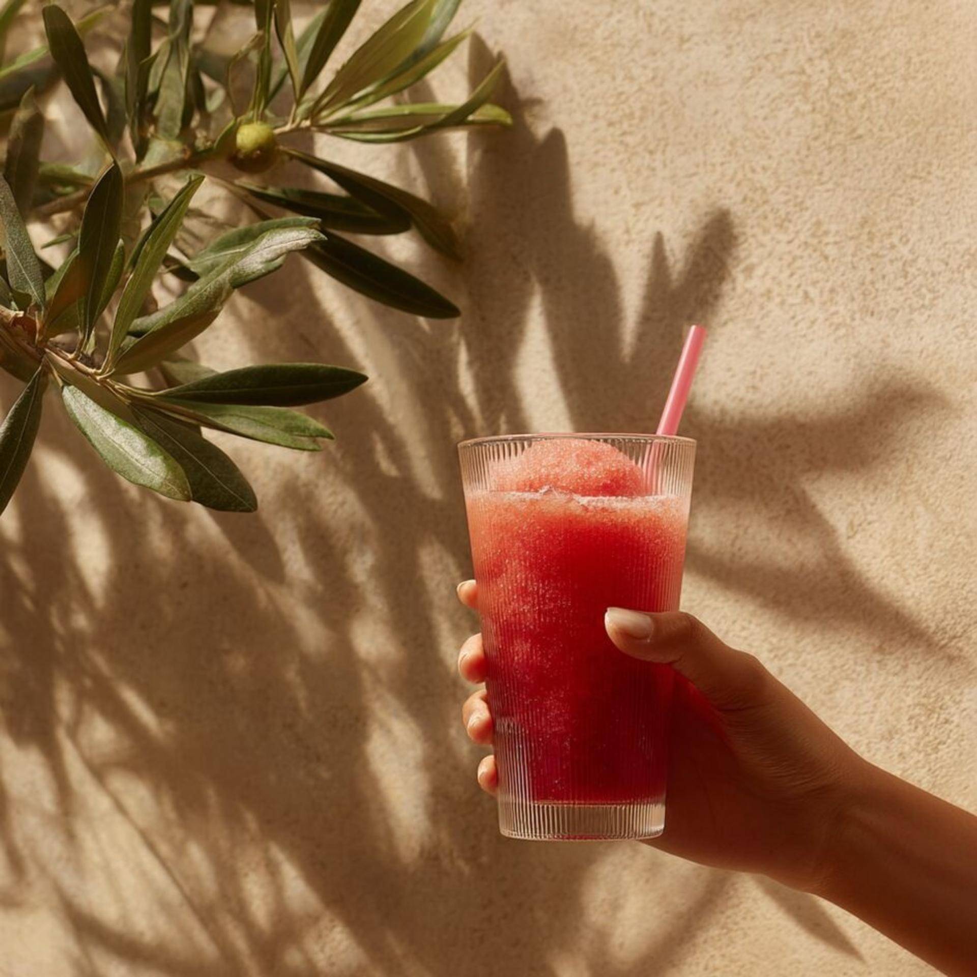 Slushy sirop fraise - Recette Freezi | Moulinex