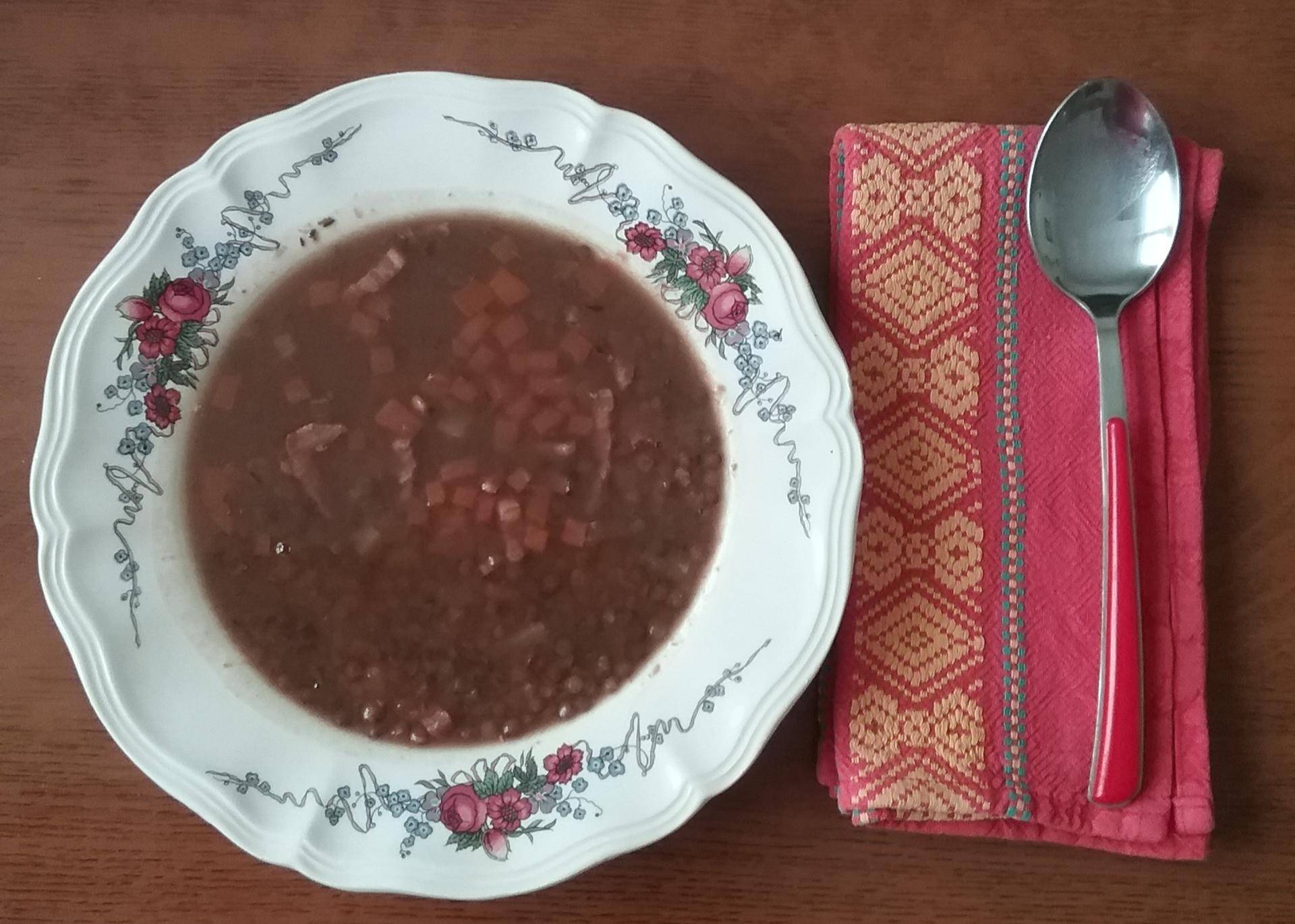 Potage aux lentilles avec carottes et pommes de terre - Recette Cookeo | Moulinex