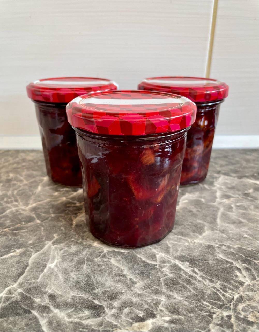 Confiture de prunes sans sucre, au stévia - Recette Cookeo | Moulinex
