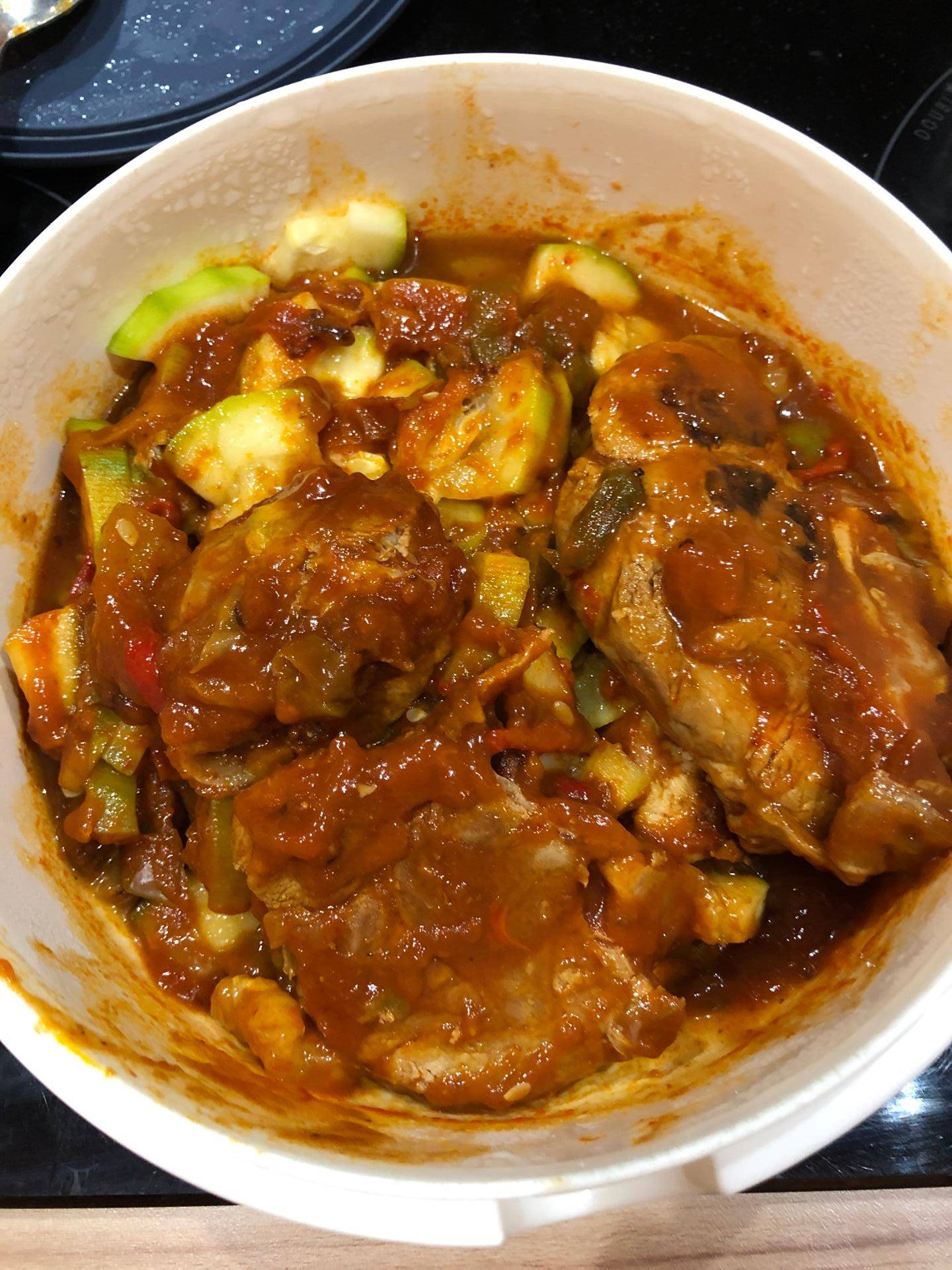 Osso bucco veau aux poivrons - Recette Cookeo | Moulinex