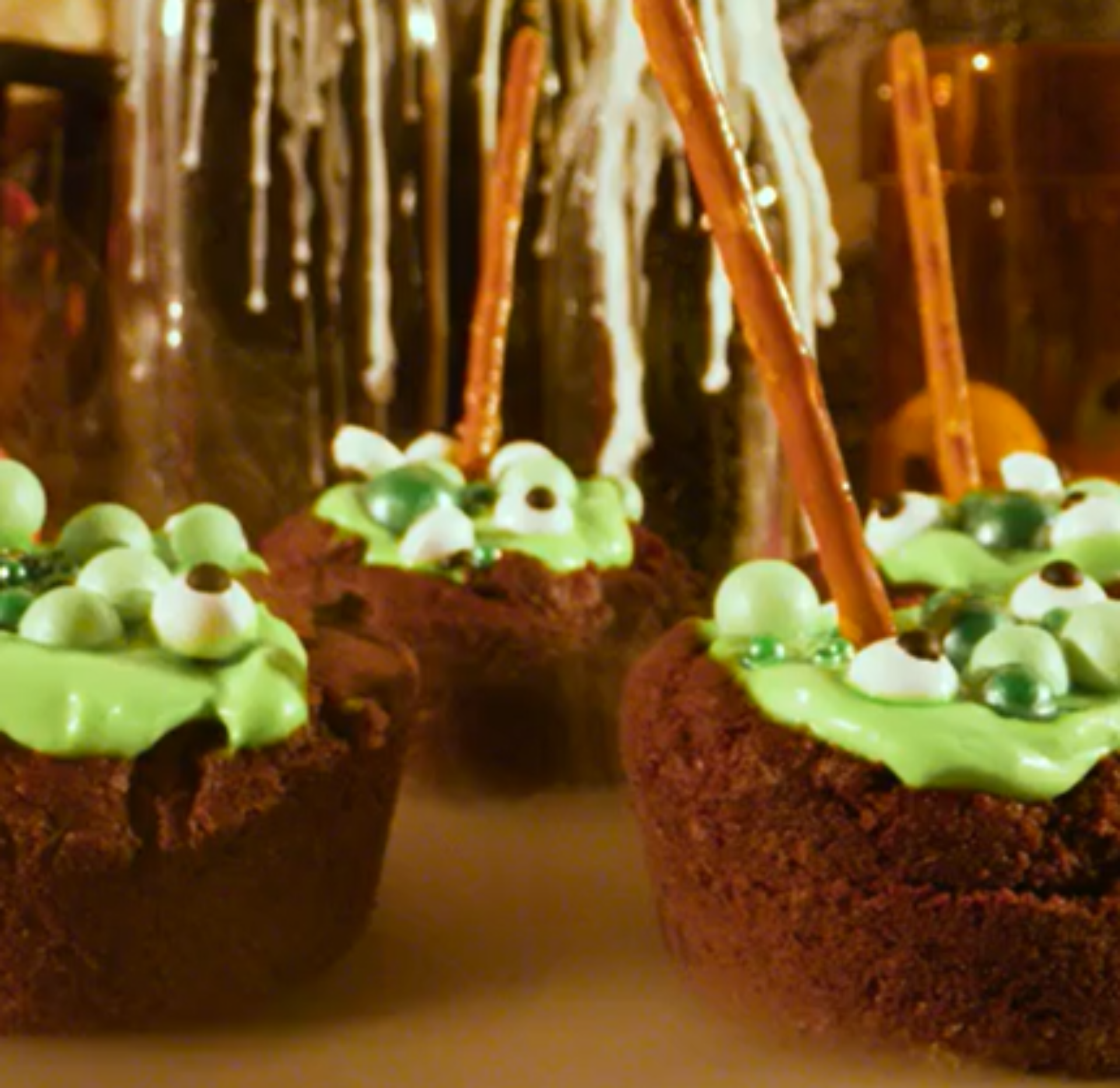 Cupcakes chaudrons magiques - Recette Easy Fry Compact | Moulinex