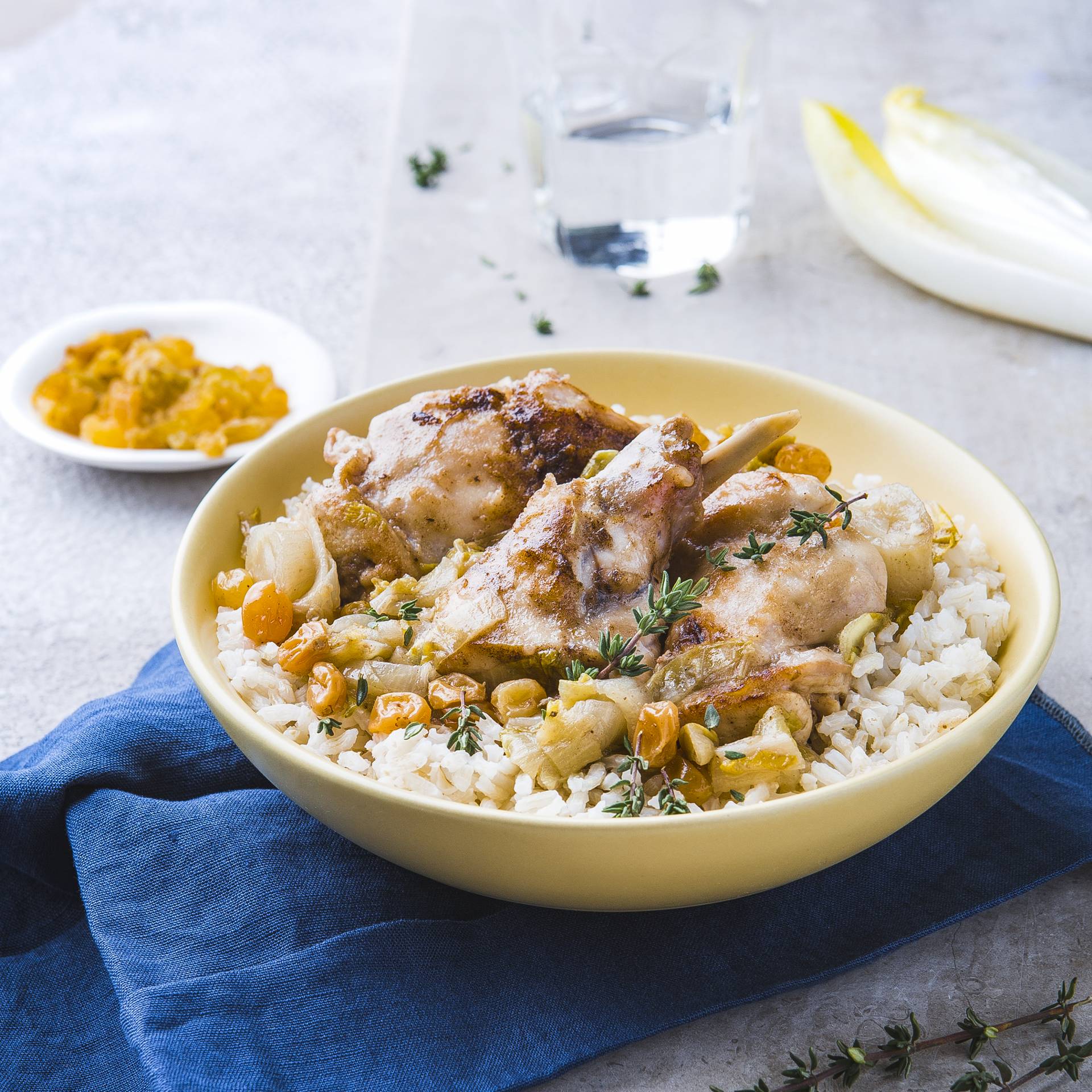 Lapin et endives à la bière - Recette Cookeo | Moulinex