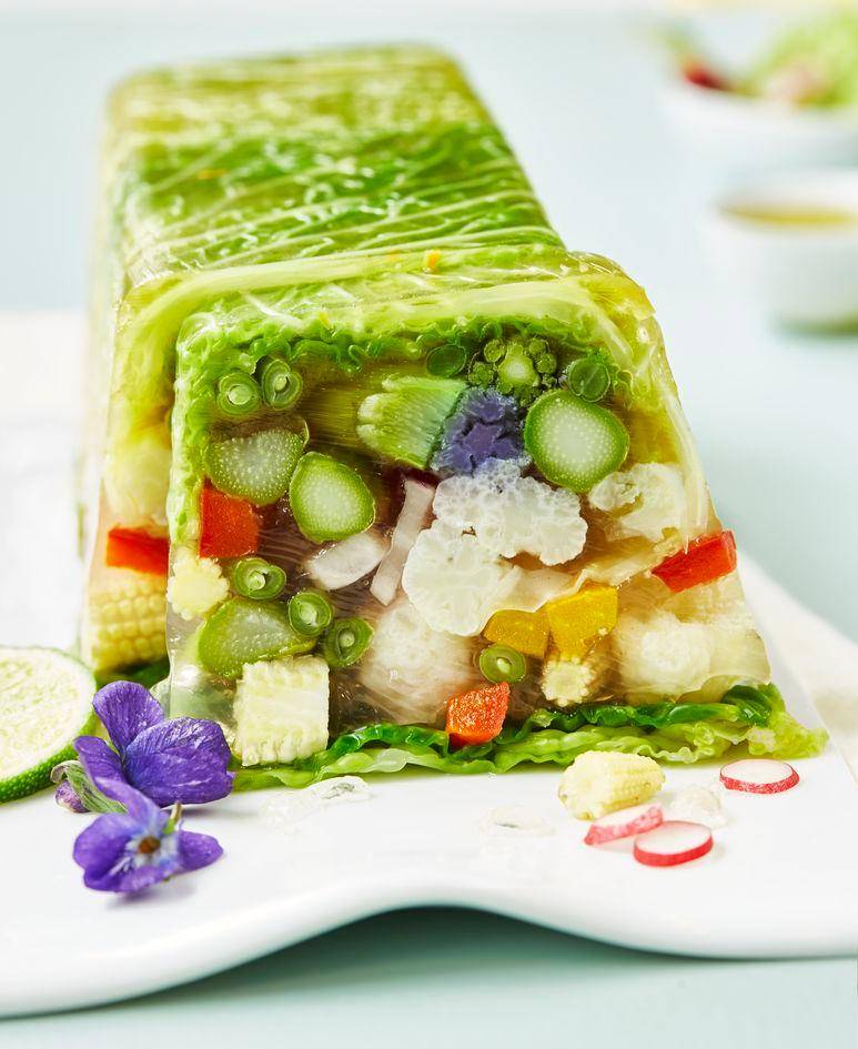 Terrine de saumon aux légumes de printemps - Recette Perfectmix Cook | Moulinex