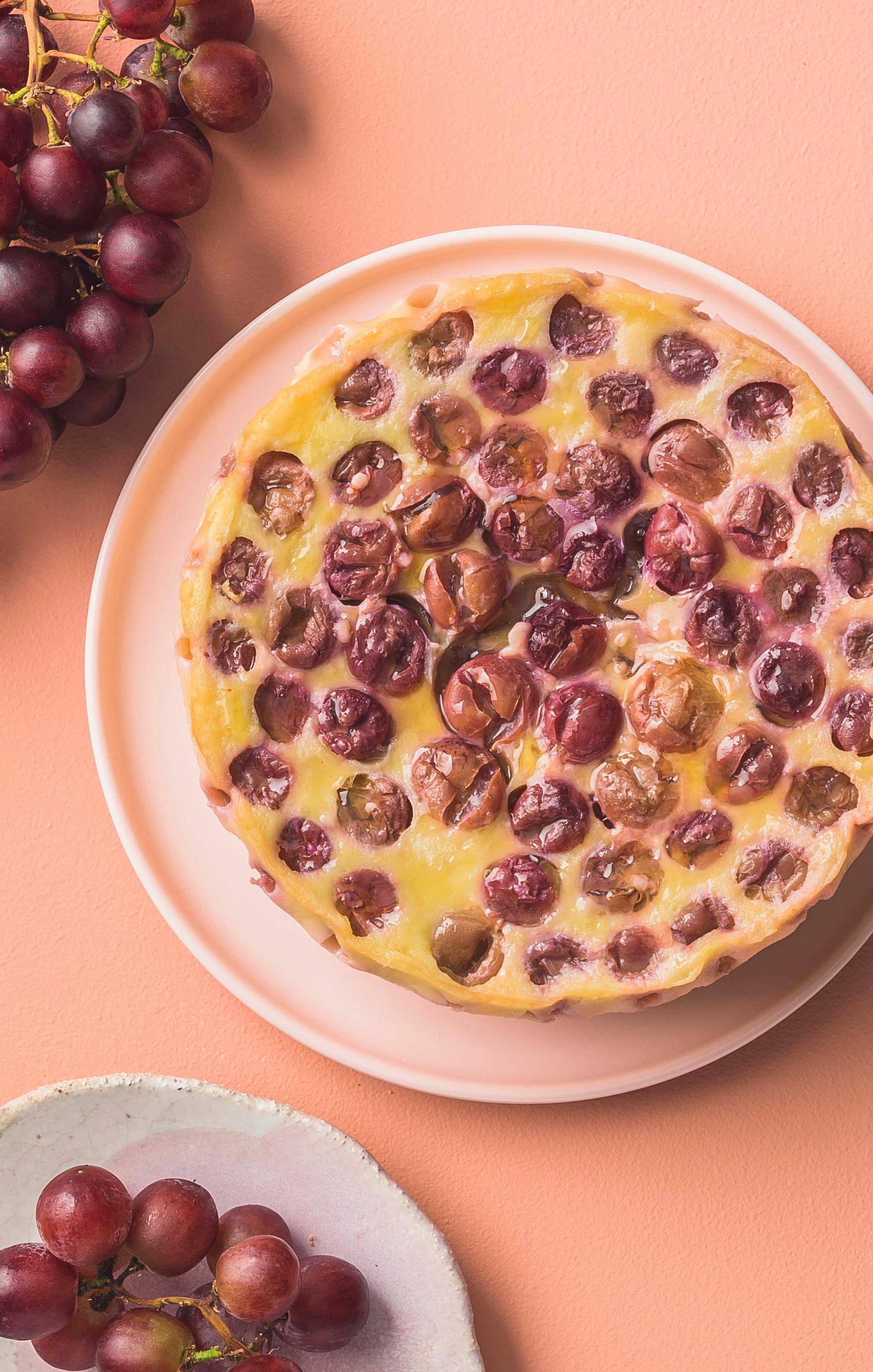 Clafoutis aux raisins - Recette Cookeo | Moulinex