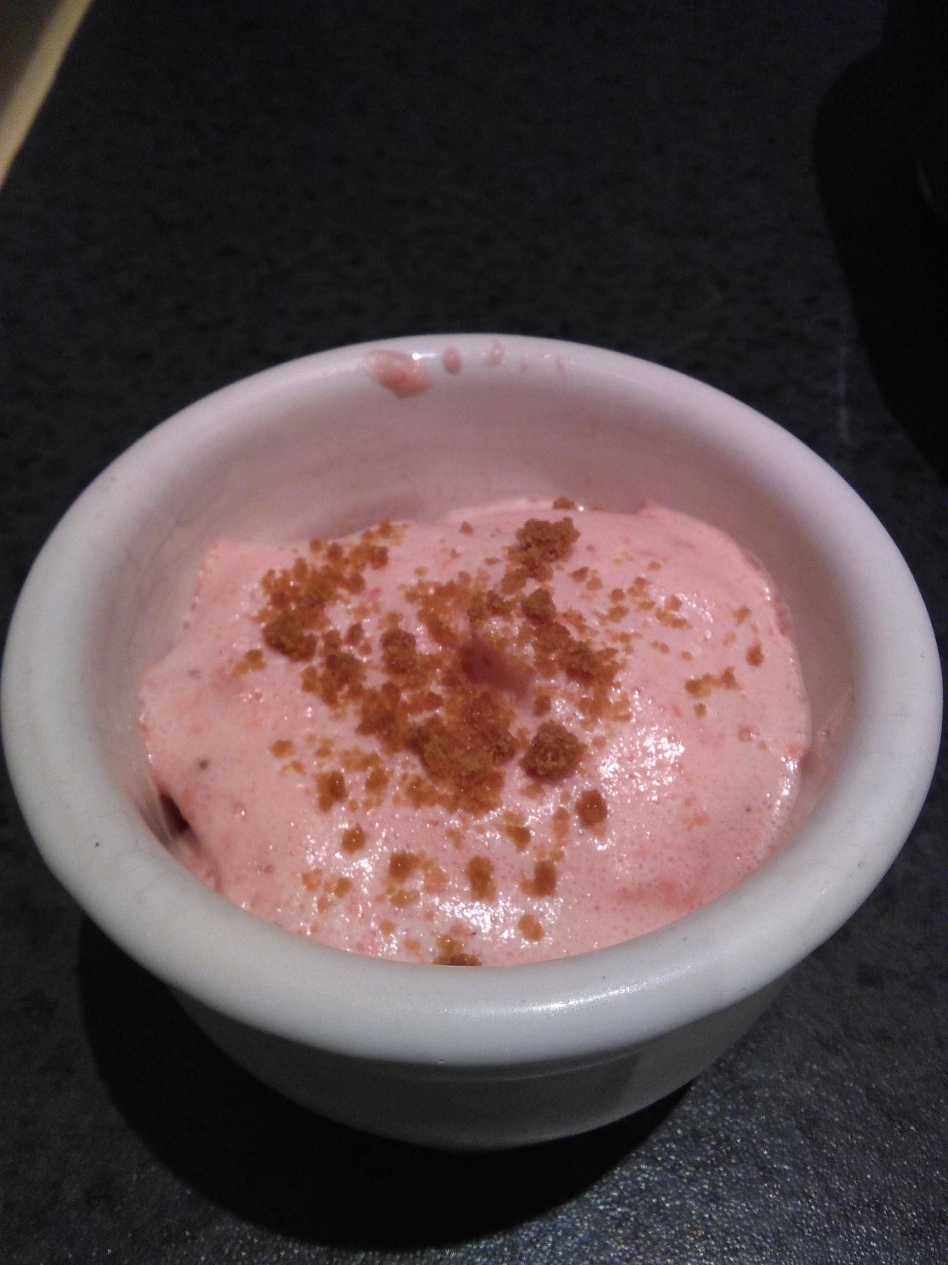 Mousse fraises speculoos - Recette Companion Connect XL | Moulinex