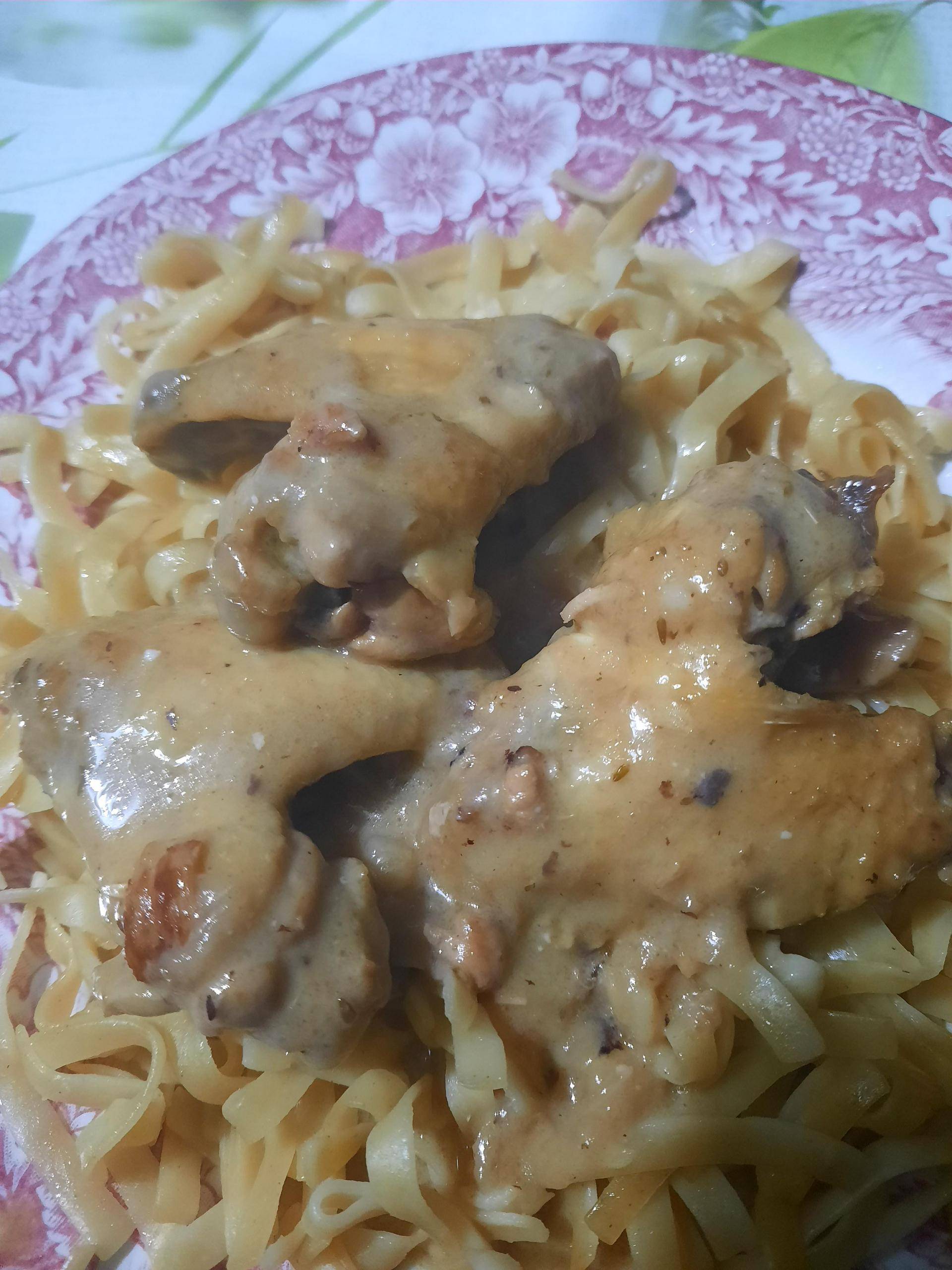 Ailes de poulet à la crème - Recette Cookeo | Moulinex