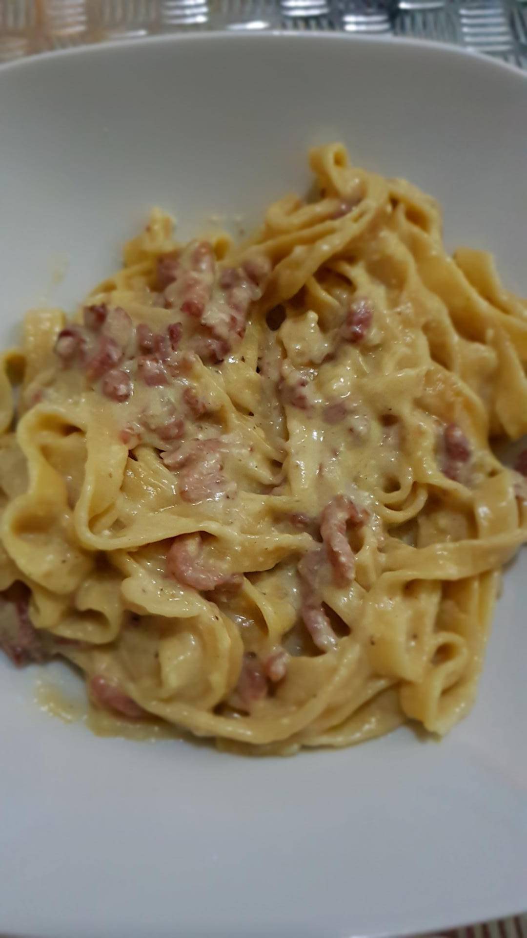 Tagliatelles carbonara - Recette Cookeo | Moulinex