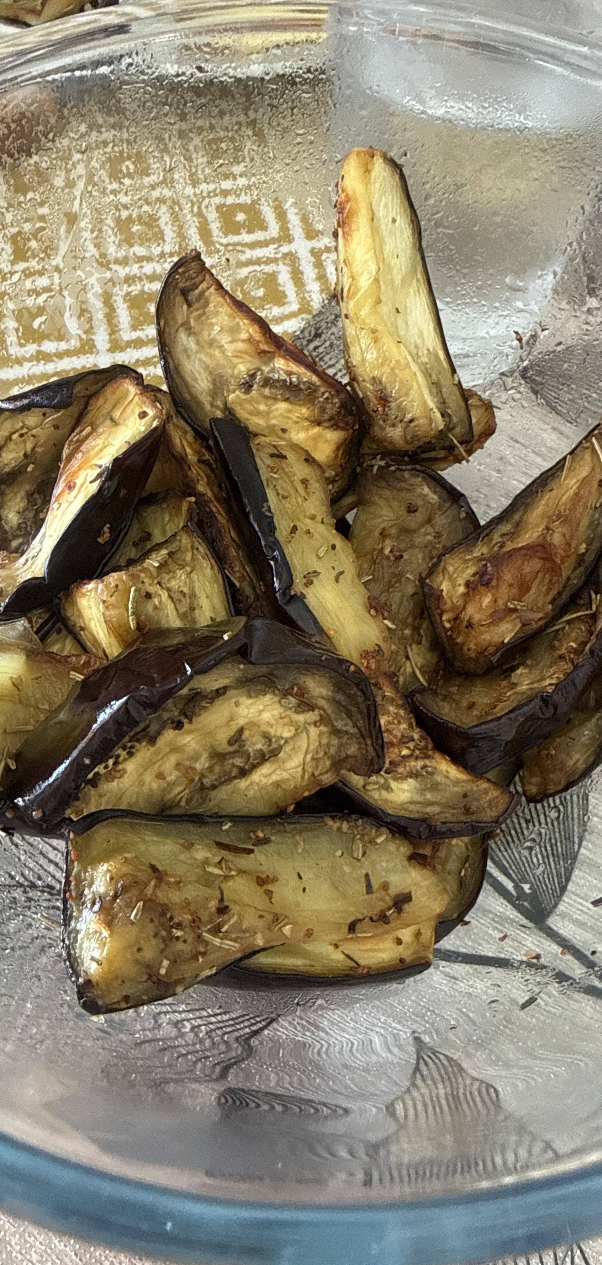 Frites d’aubergine - Recette Cookeo Infinity Autostir | Moulinex
