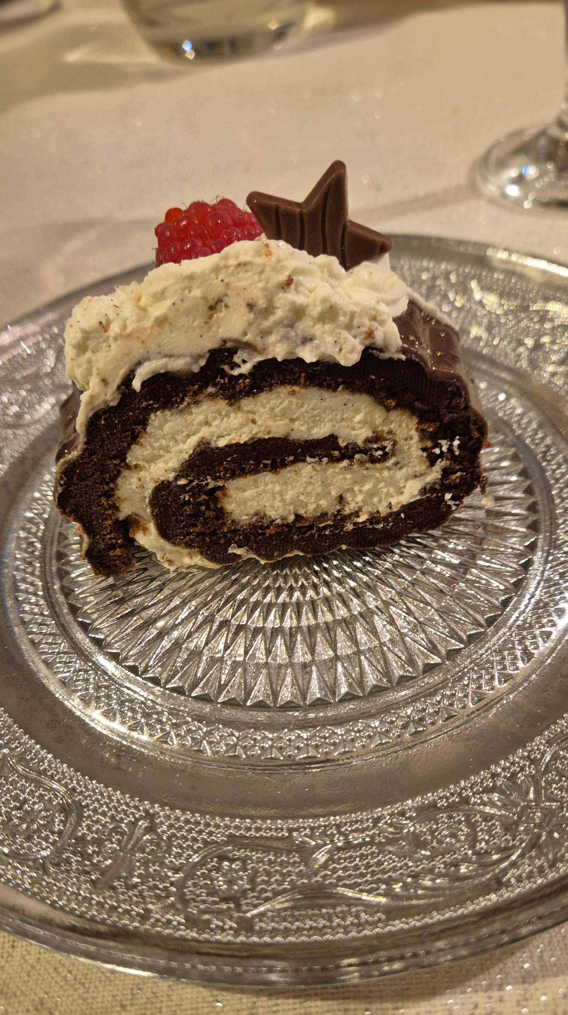 Bûche vanille framboise - Recette Kitchen Machines Touch/Touch + | Moulinex