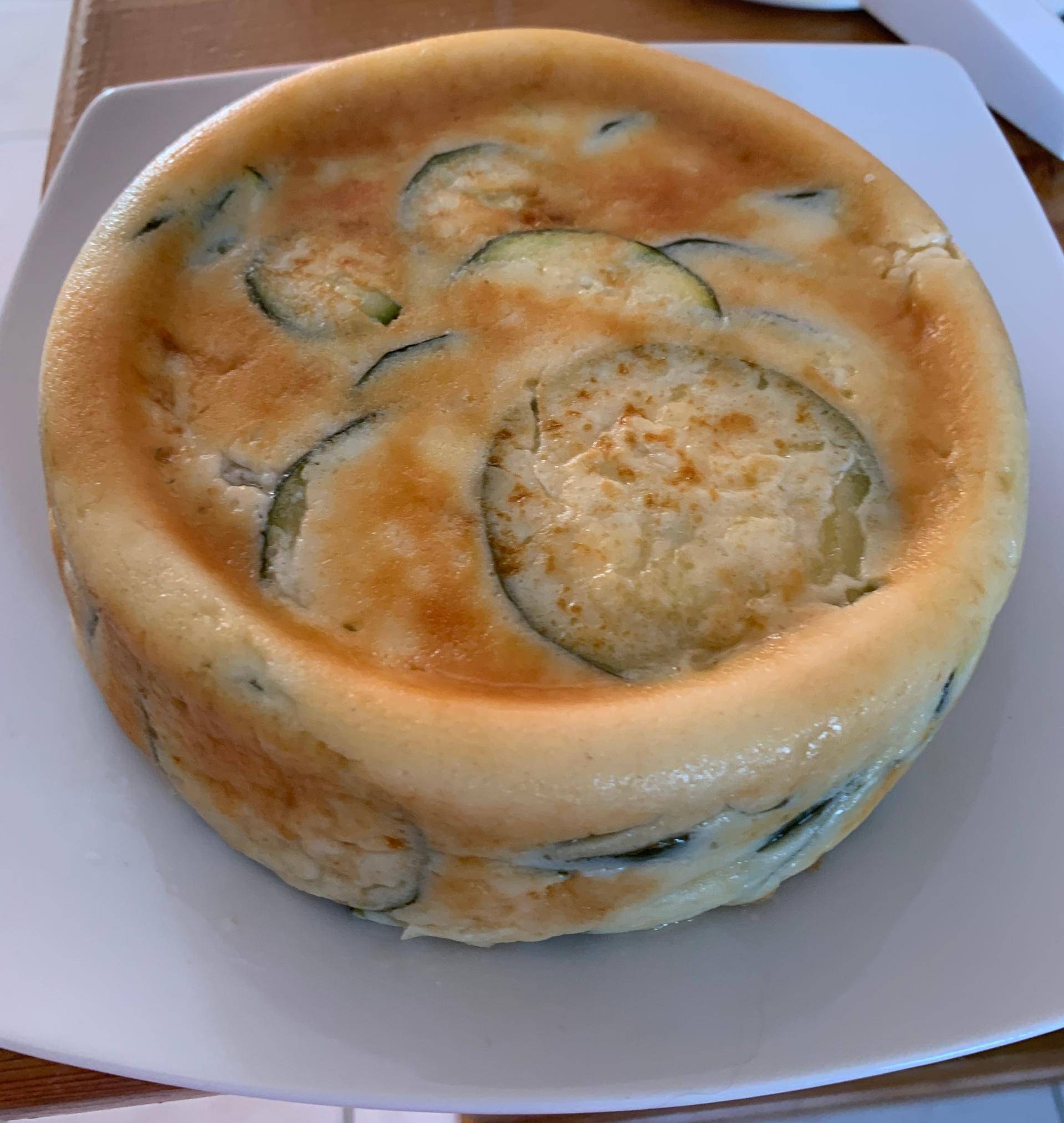 Gâteau invisible aux courgettes - Recette Cookeo | Moulinex