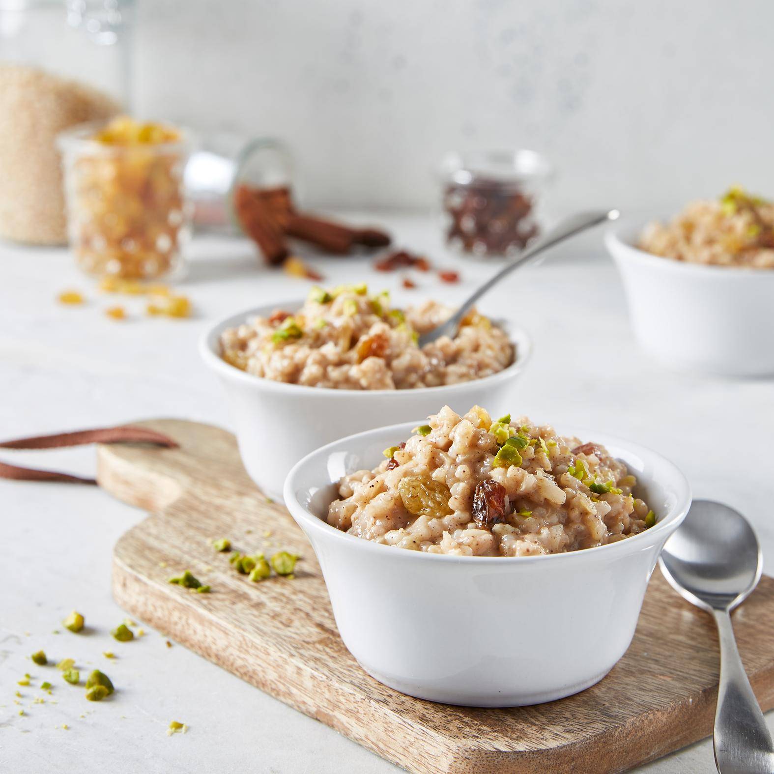 Pudding de riz aux épices - Recette Perfectmix Cook | Moulinex