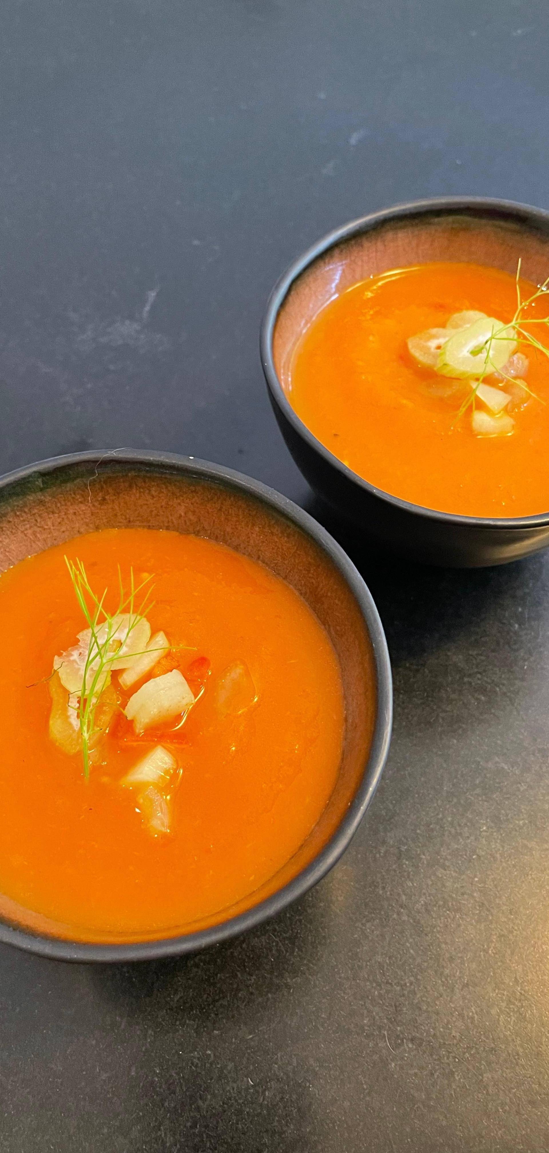 Pittige groenten Gazpacho - Recette Cookeo | Moulinex