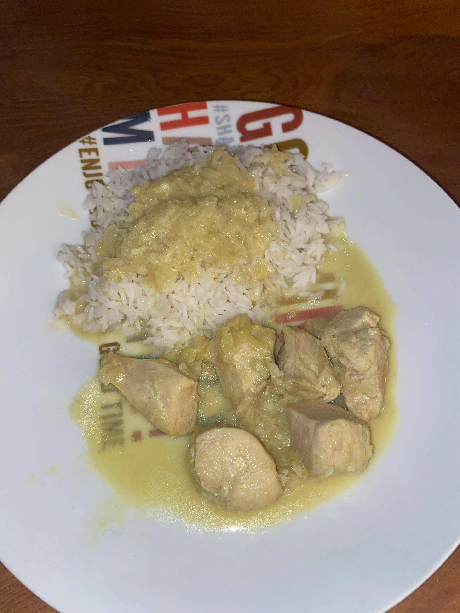 Poulet au lait de coco et curry - Recette Companion Connect | Moulinex
