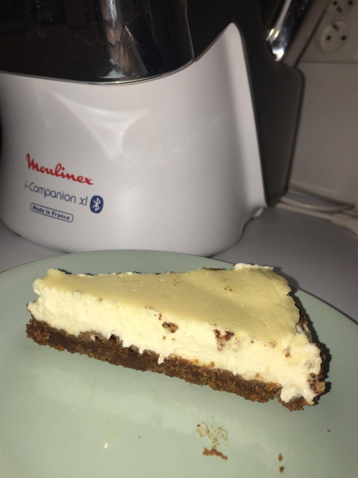 Cheesecake au citron - Recette Companion Connect XL | Moulinex