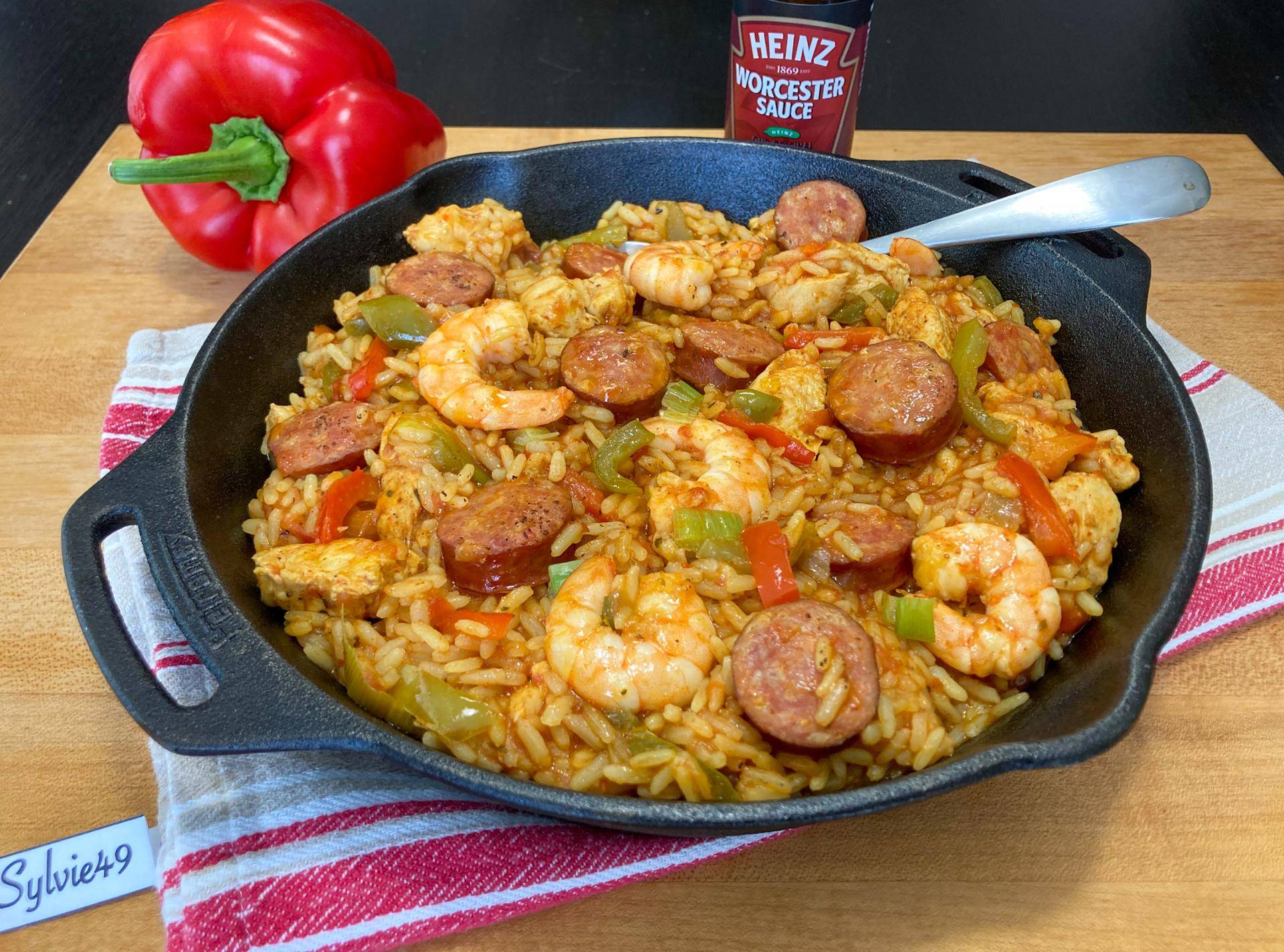 Jambalaya comme à la Nouvelle Orléans - Recette Cookeo V3 | Moulinex