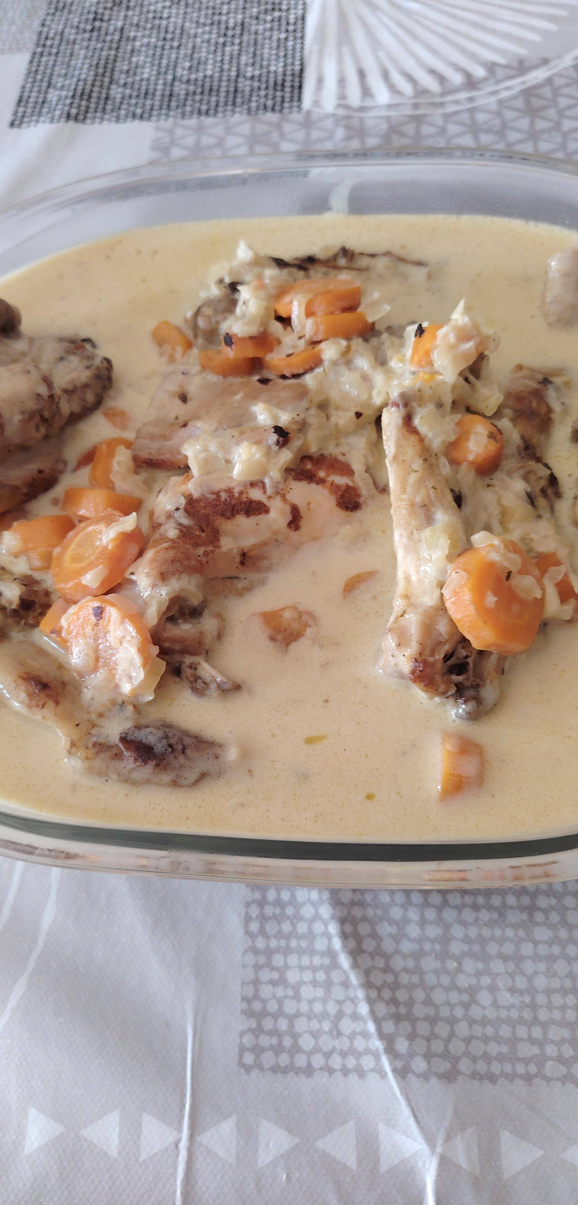 Blanquette de lapin - Recette Cookeo | Moulinex