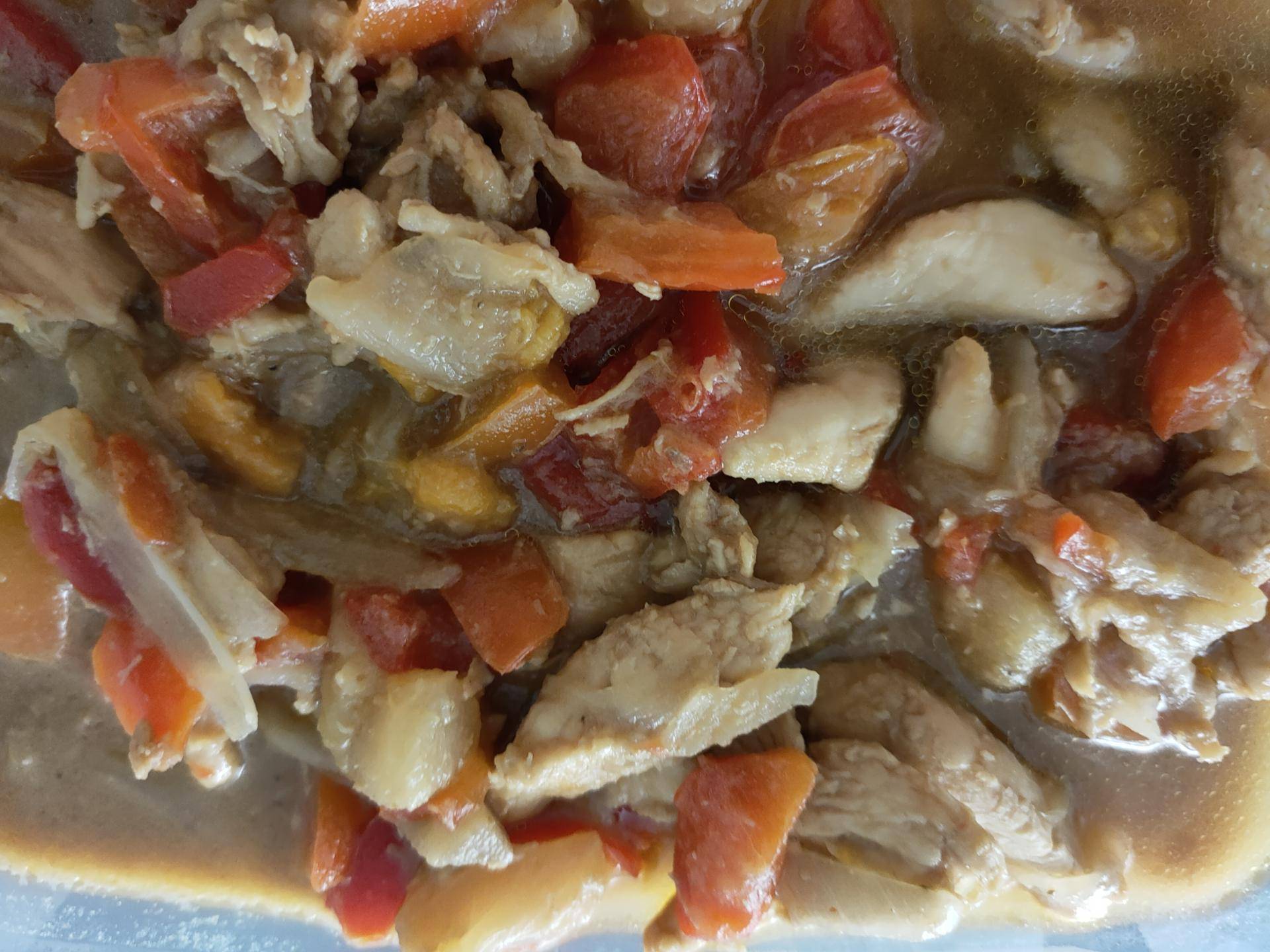 Poulet au poivrons façon Thaï - Recette Companion Connect XL | Moulinex