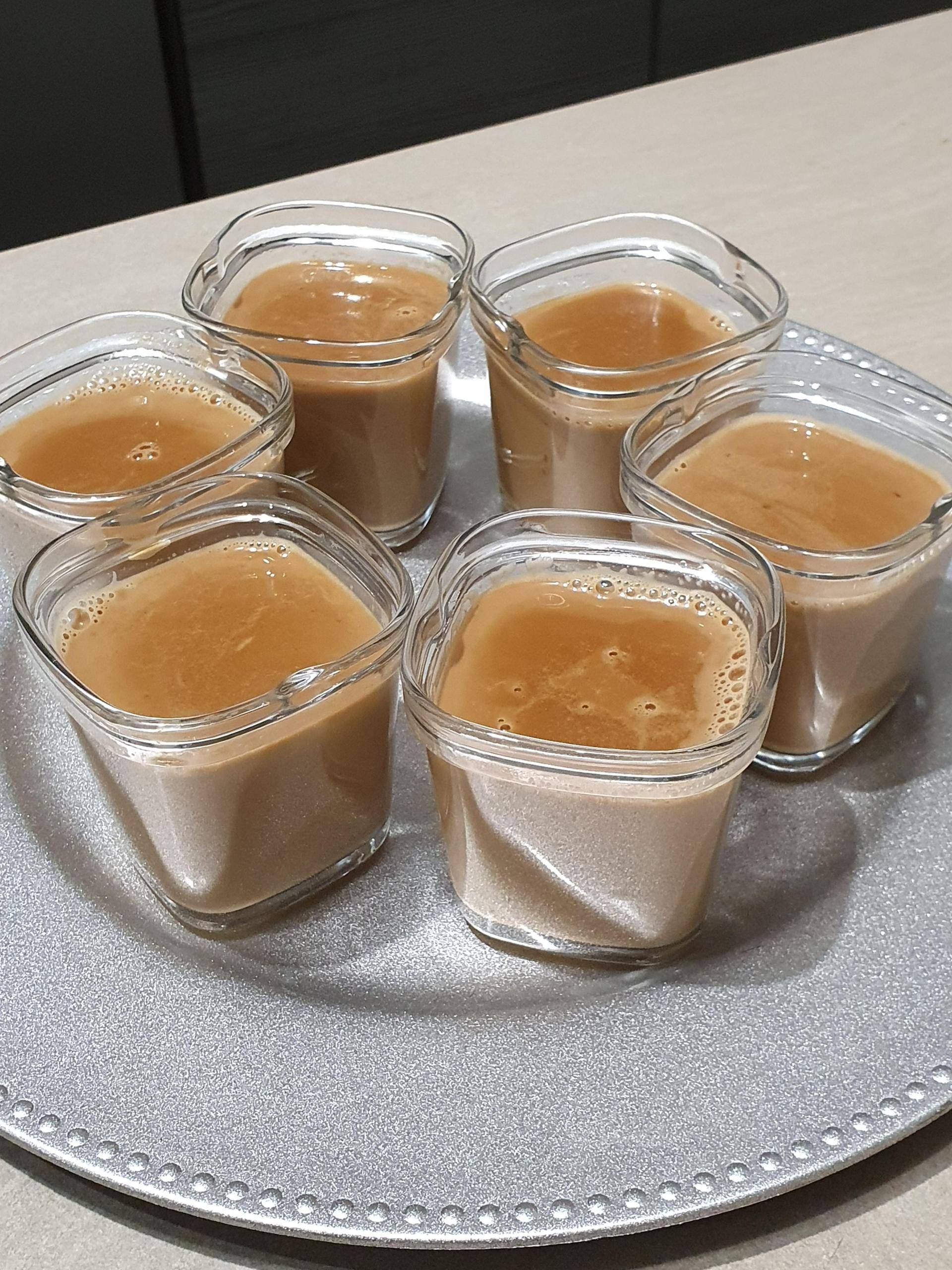 Crème au café en petits pots - Recette Companion Connect XL | Moulinex