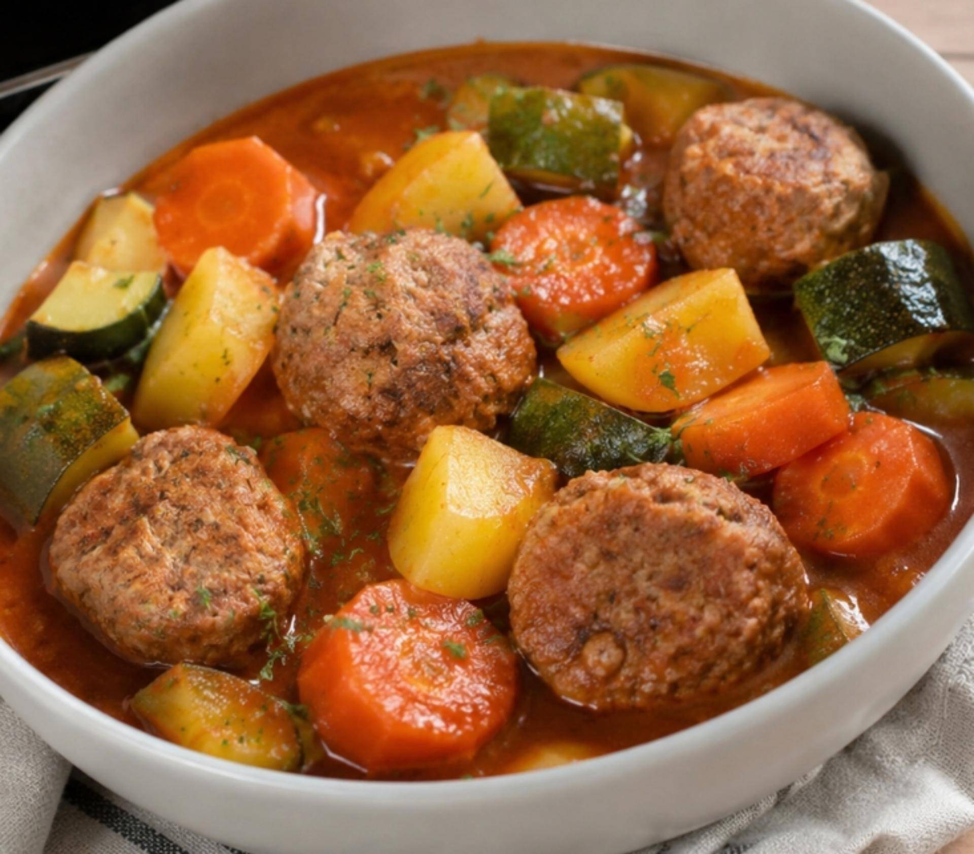 Boulettes de viandes aux légumes de CookeoInfinityFood - Recette Cookeo Infinity Autostir | Moulinex